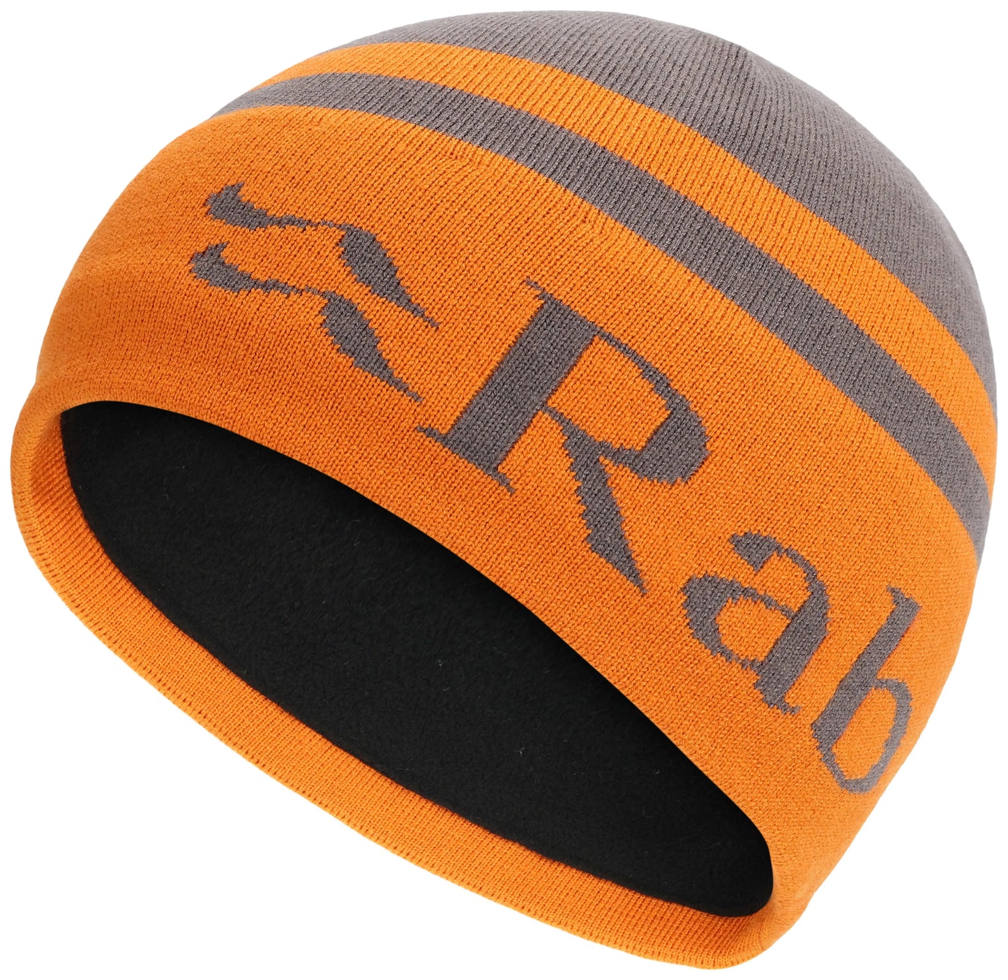 Rab Logo Band Beanie Graphene/Marmalade / ONE