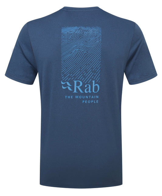 Rab Mantle Ridge Tee Tempest Blue / XXL