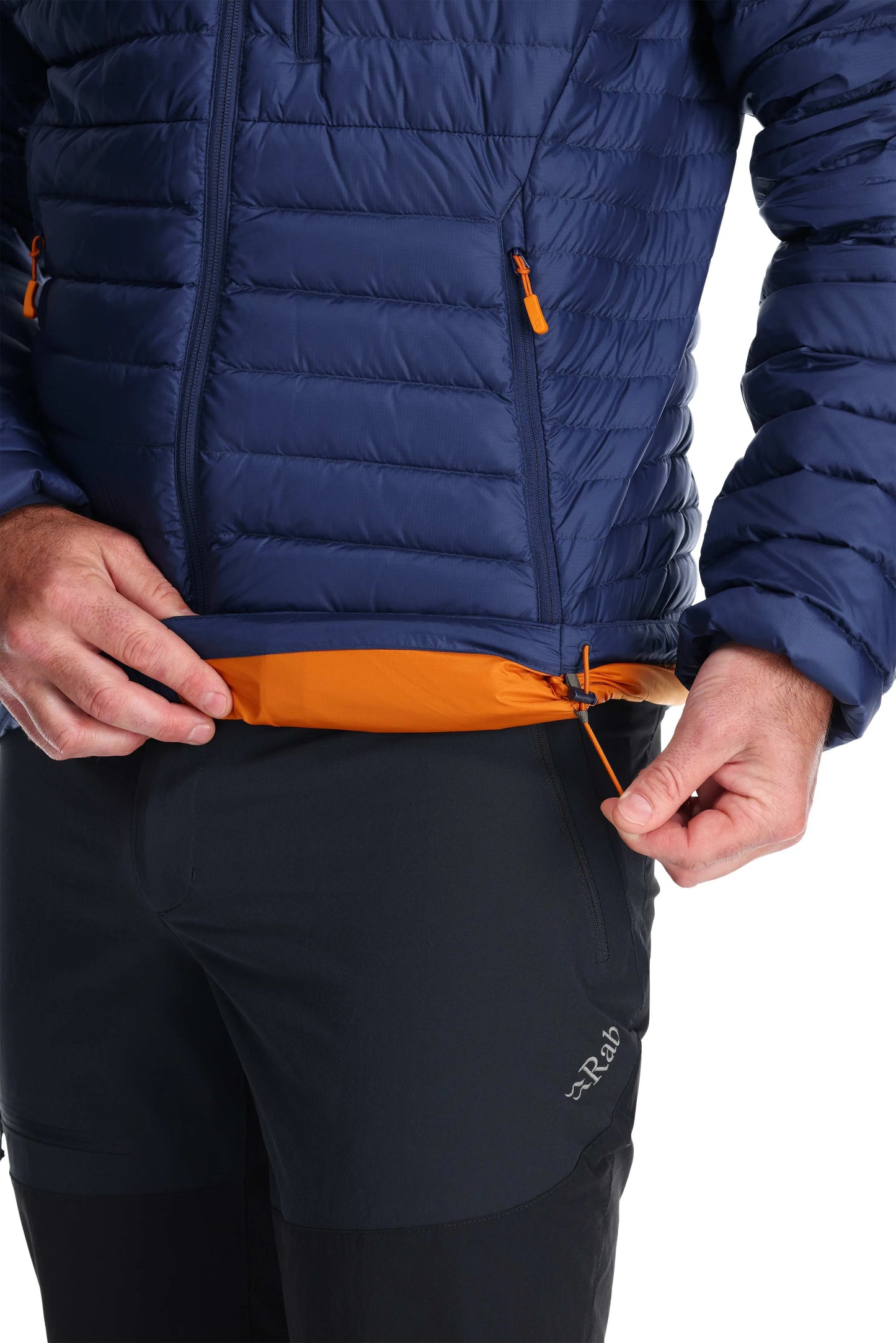 Rab Microlight Jacket Deep Ink (Marmalade) / XXL