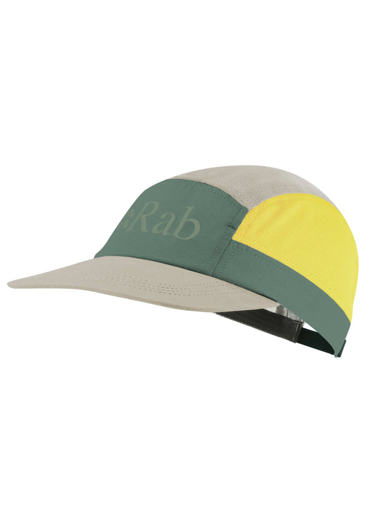 Rab Momentum 5 Panel Cap Sage/Pebble/Pollen / ONE
