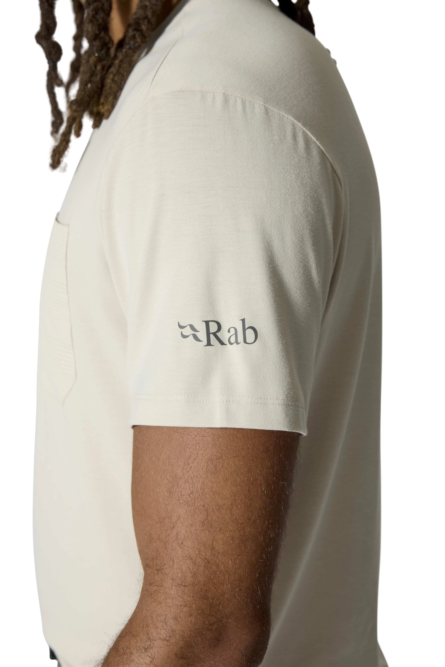 Rab Rivelin Pocket Tee Pebble / XXL