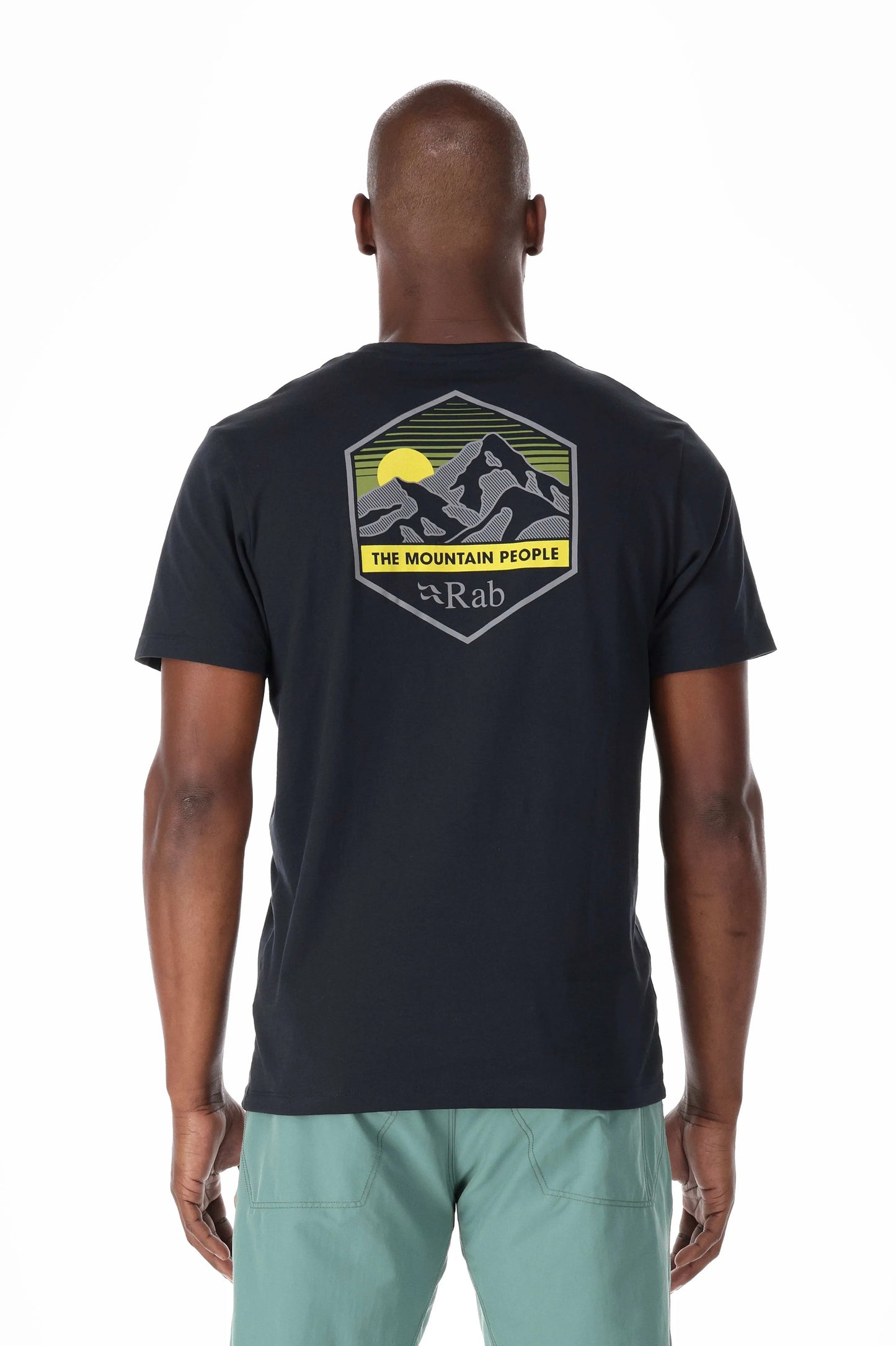Rab Stance Mountain Peak Tee Beluga / XXL