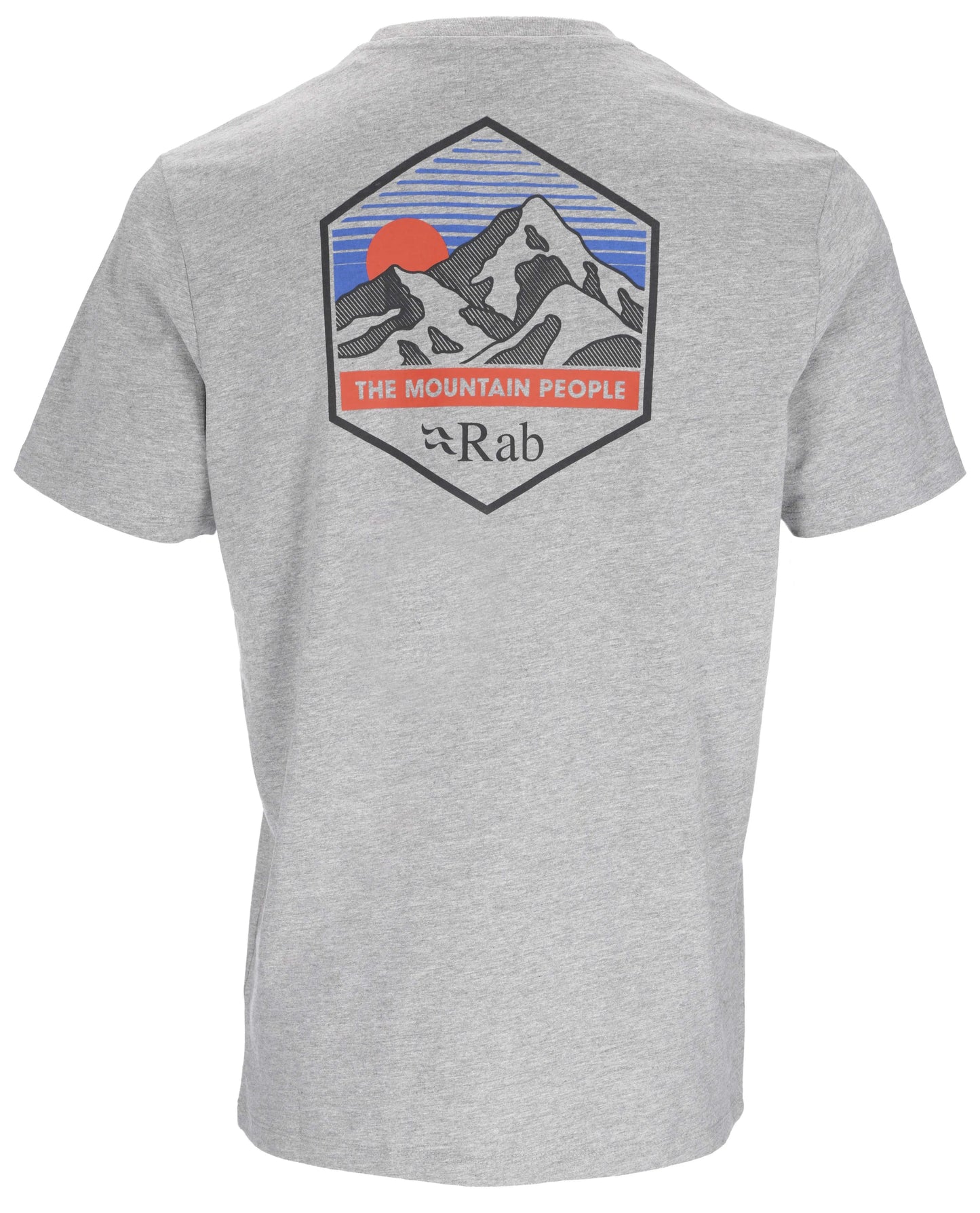 Rab Stance Mountain Peak Tee Grey Marl / XXL