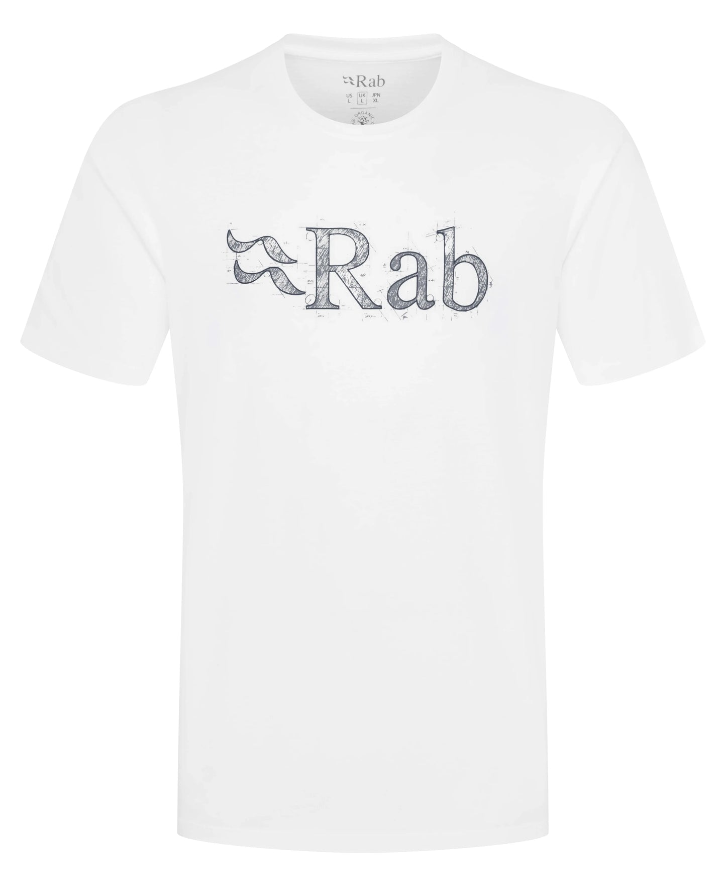 Rab Stance Tech Sketch Tee White / XXL