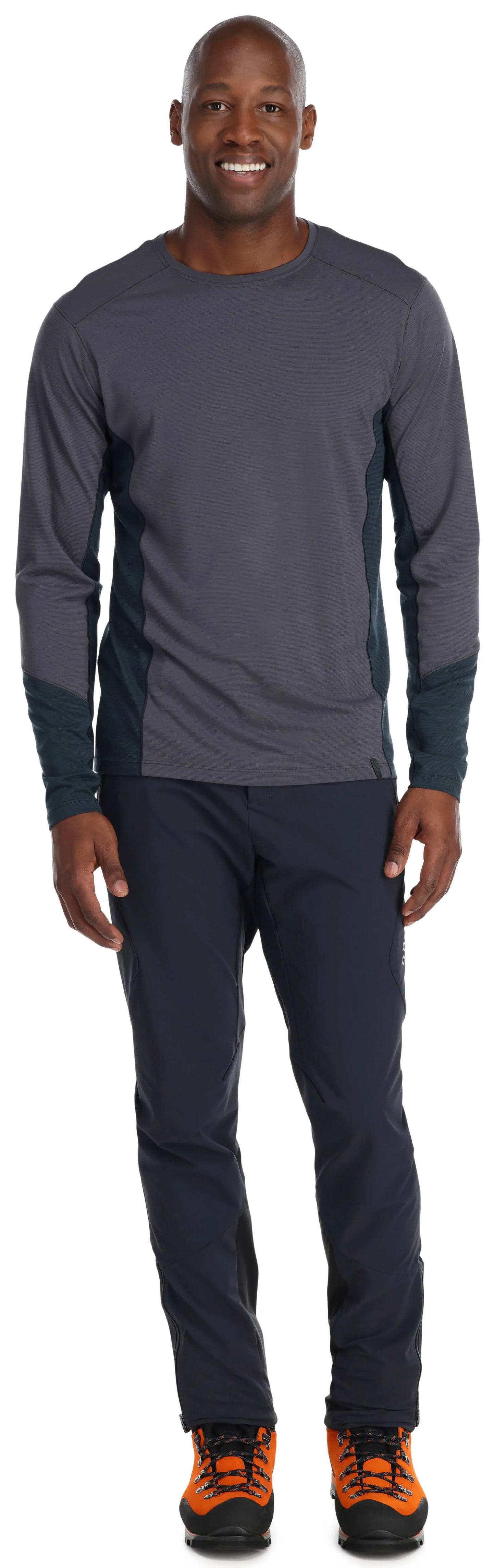 Rab Syncrino Base LS Tee Graphene / XXL