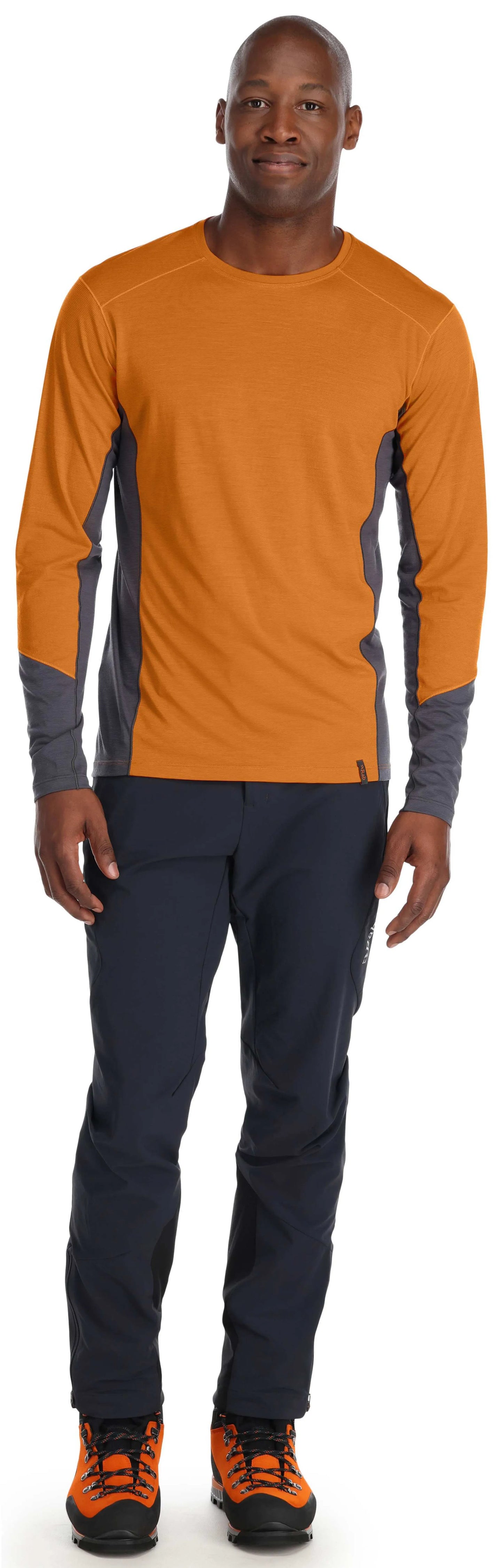 Rab Syncrino Base LS Tee Marmalade / XXL