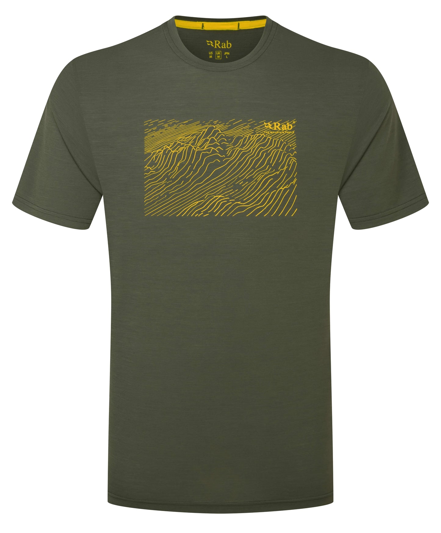Rab Syncrino Ridge Tee Olive / XXL