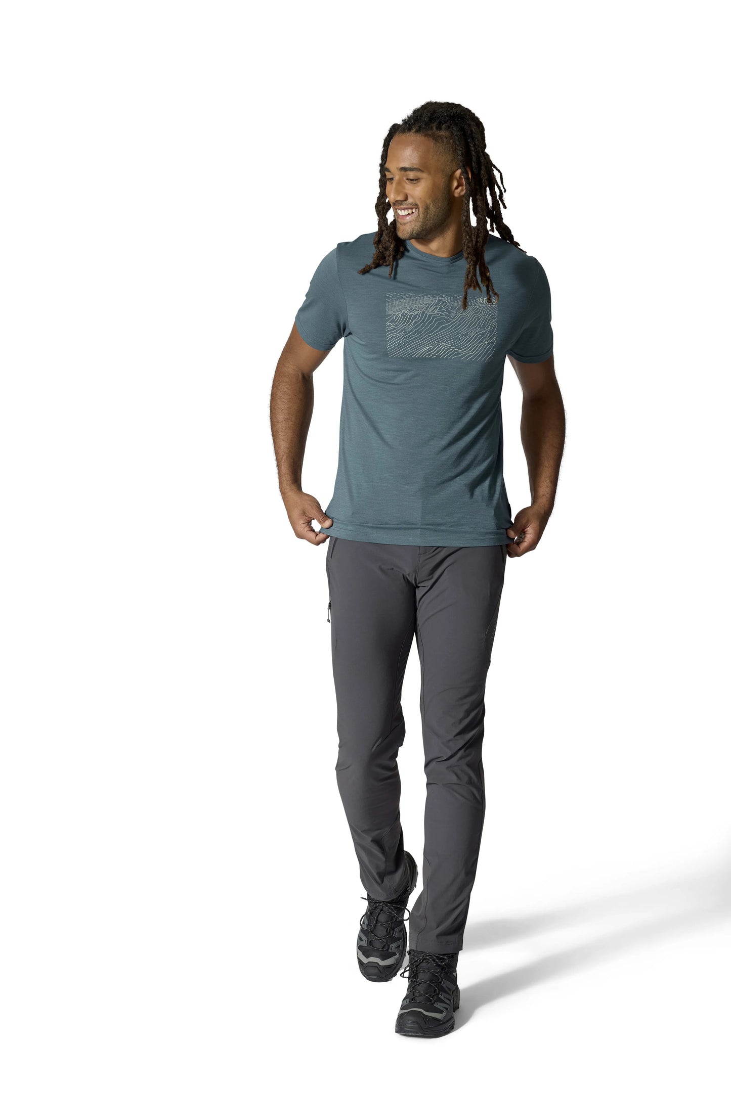 Rab Syncrino Ridge Tee Orion Blue / XXL