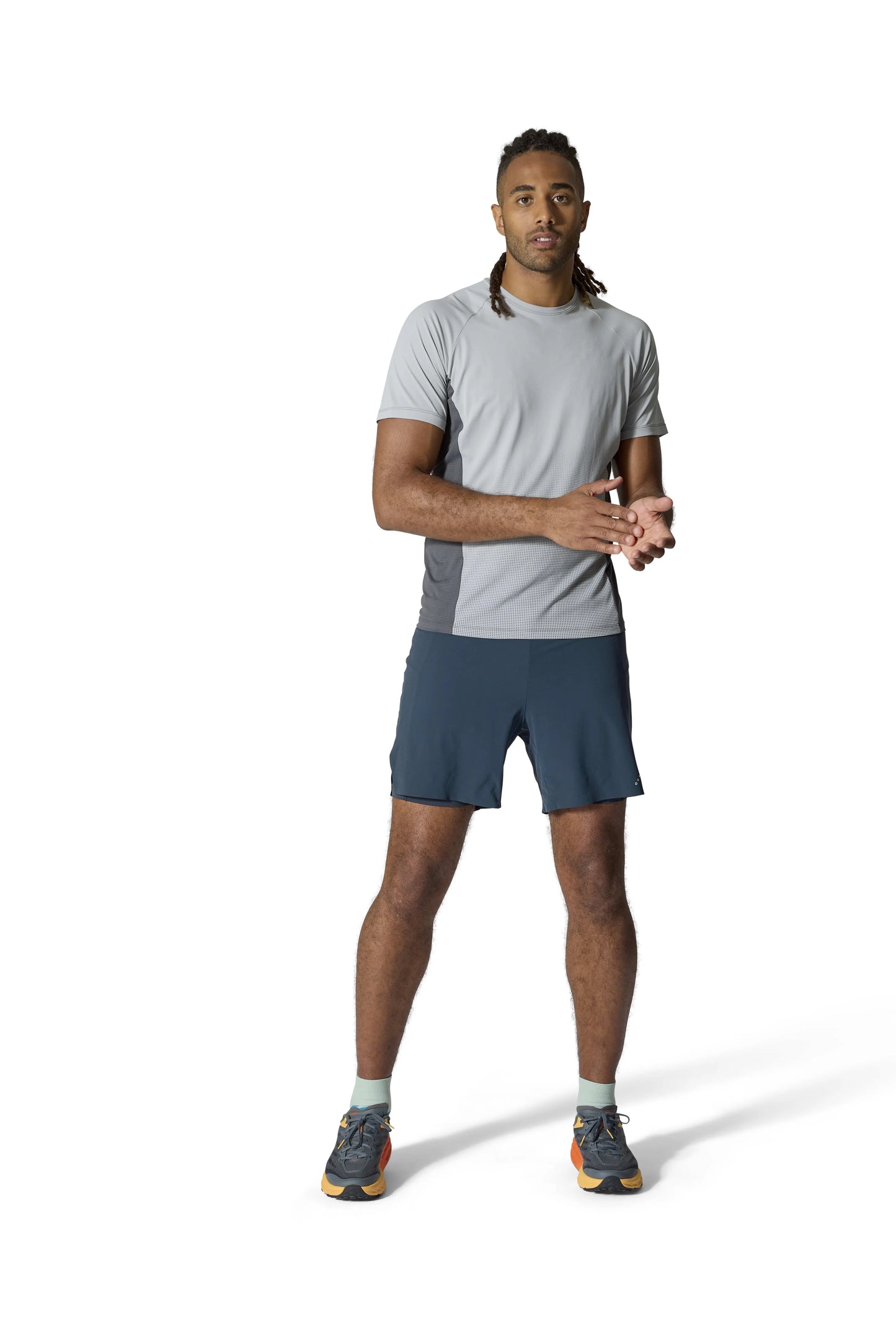 Rab Trail Tee Dark Pewtwer/Graphene / XXL