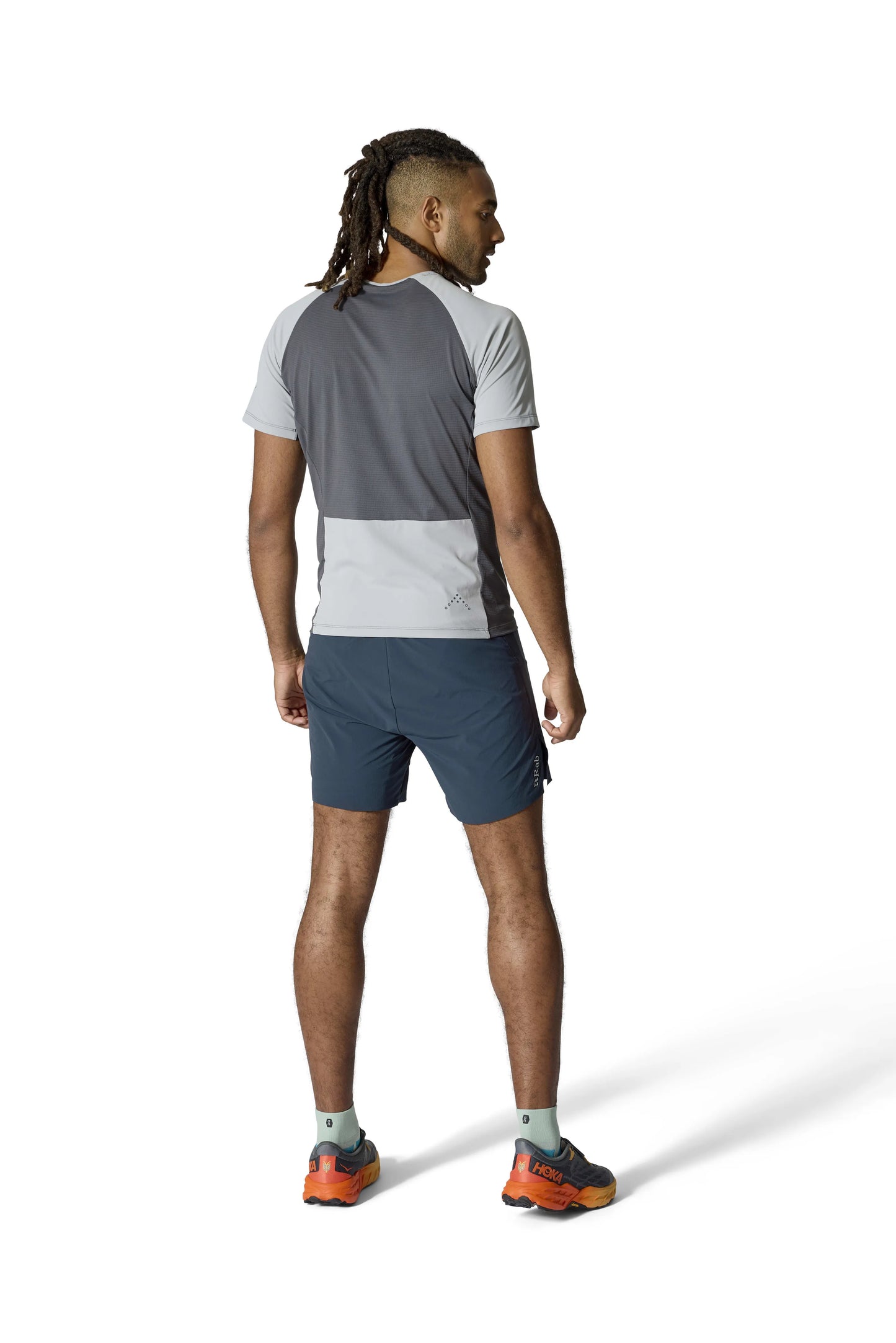 Rab Trail Tee Dark Pewtwer/Graphene / XXL