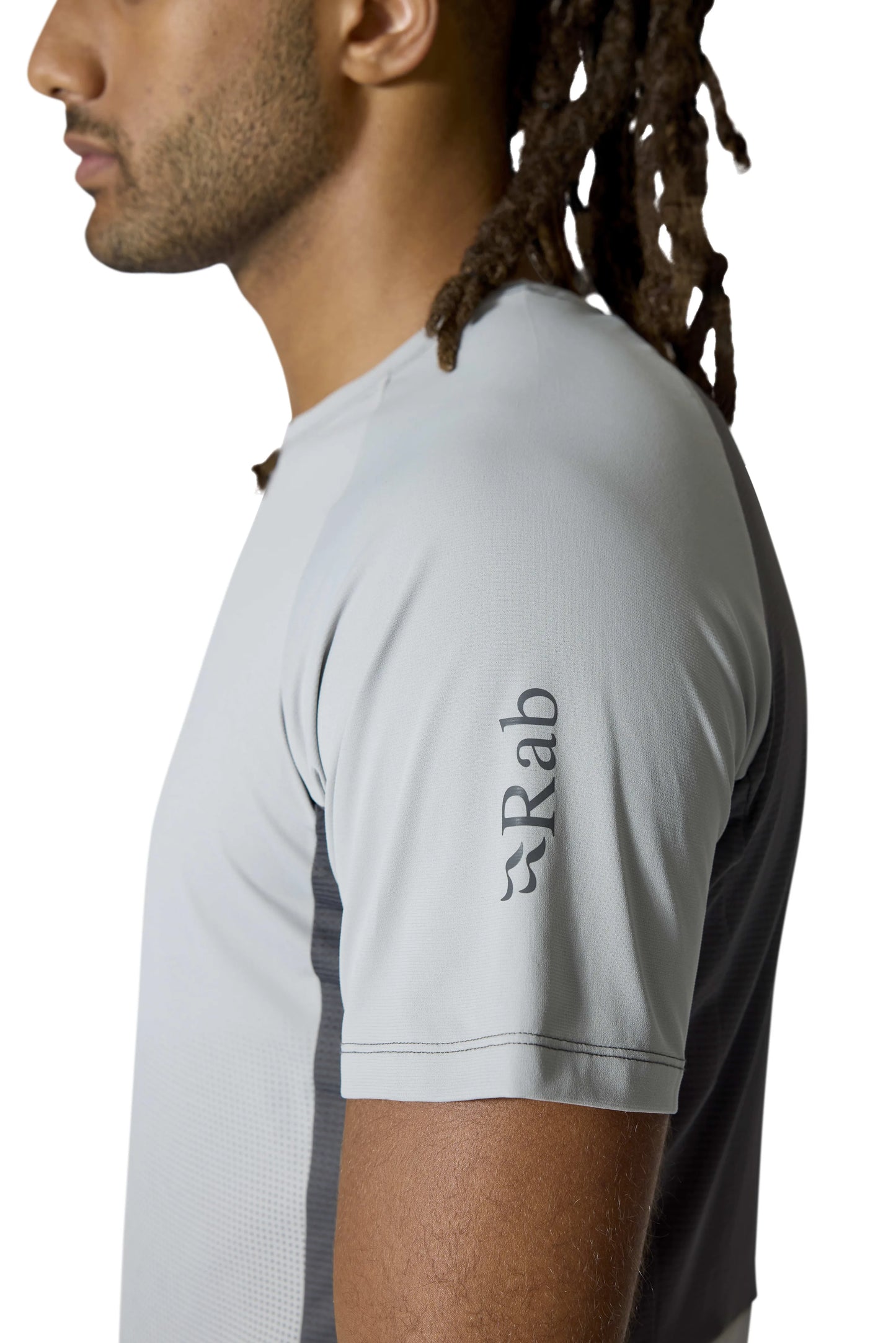 Rab Trail Tee Dark Pewtwer/Graphene / XXL