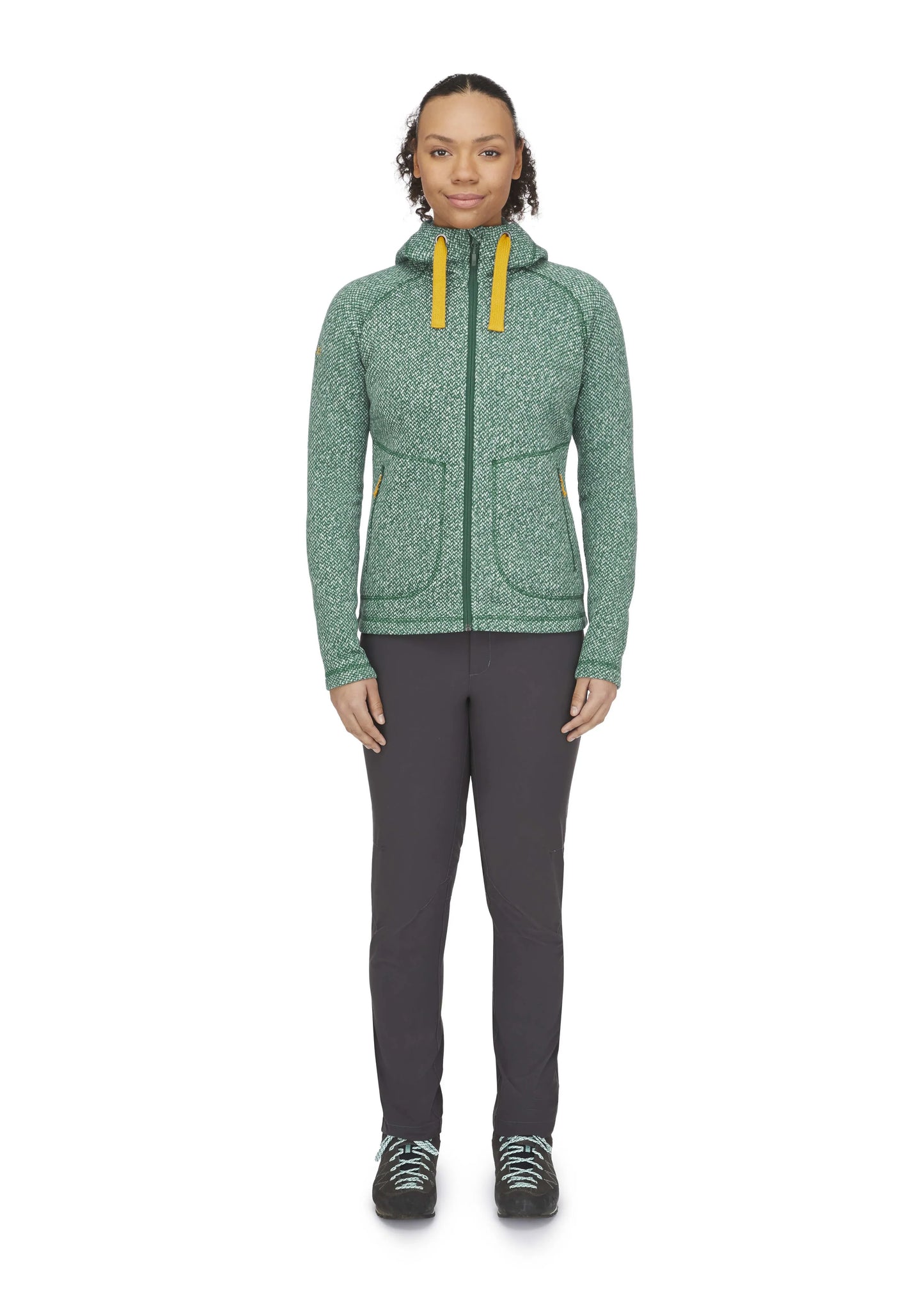 Rab Amy Hoody Wmns Green Slate / 16/XL