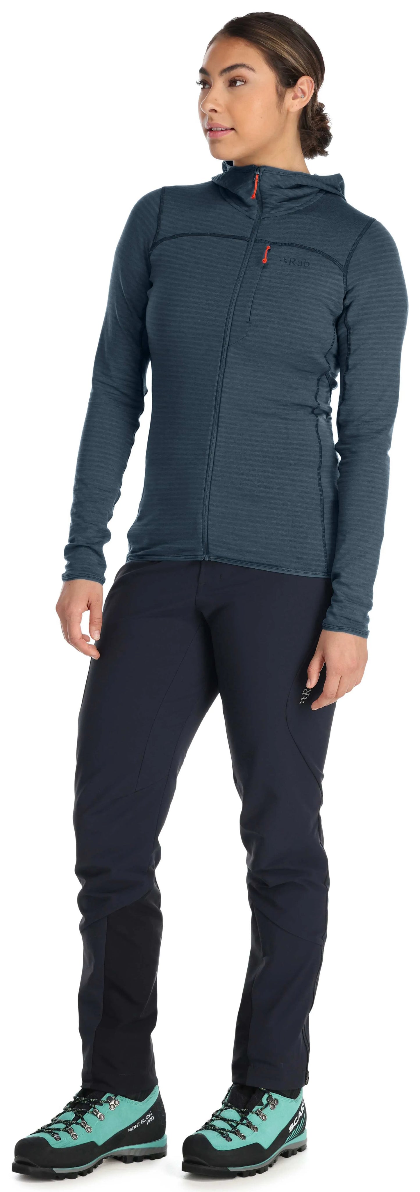 Rab Ascendor Light Hoody Wmns Orion Blue / 16/XL