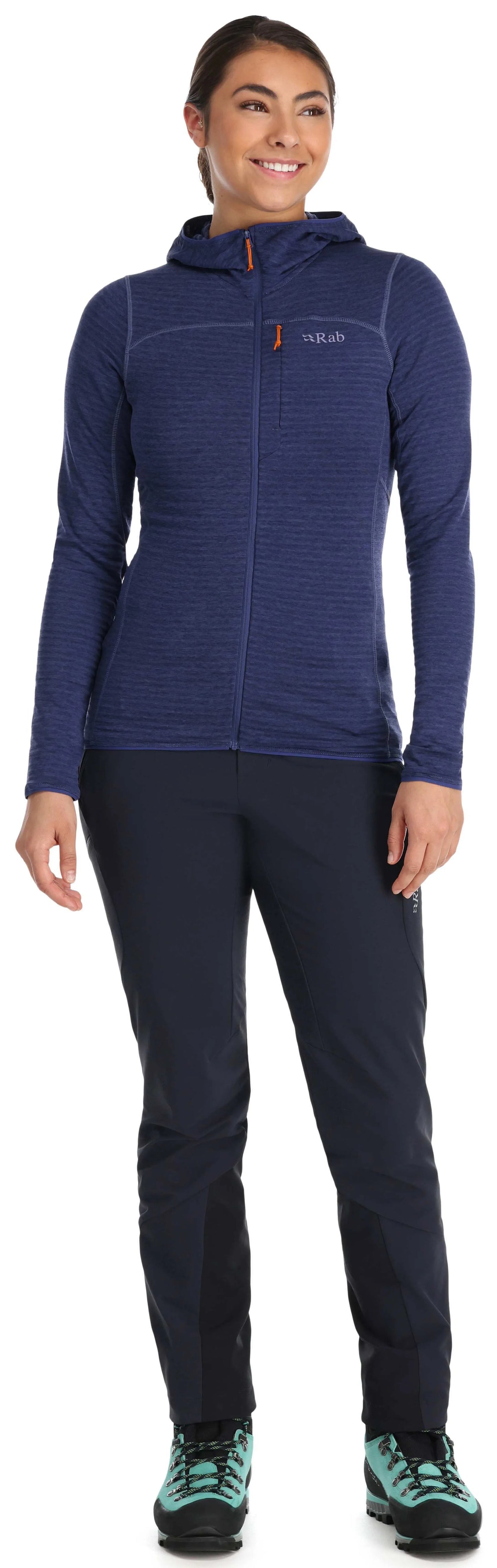 Rab Ascendor Light Hoody Wmns Patriot Blue / 16/XL
