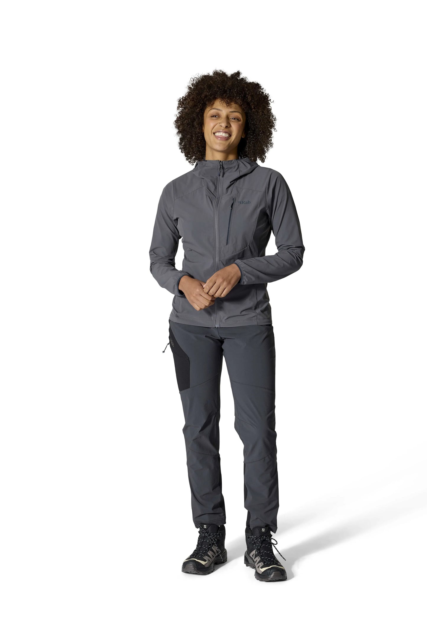 Rab Borealis Alpine Hoody Wmns Graphene / 16/XL