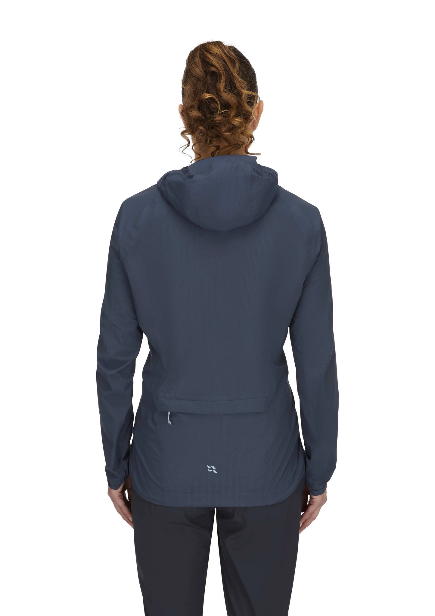 Rab Cinder Downpour Light Jacket Wmns Tempest Blue / 16/XL