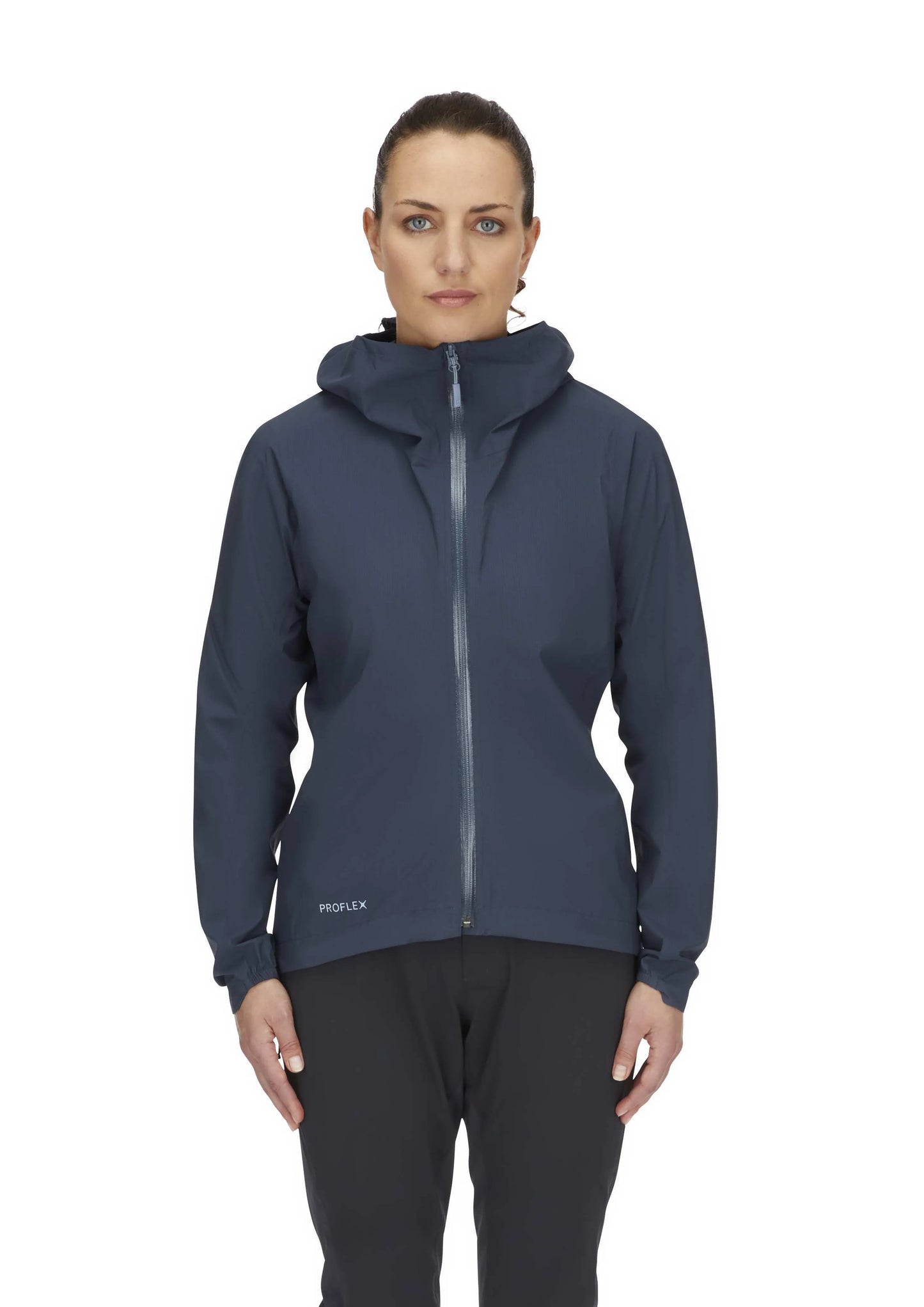 Rab Cinder Downpour Light Jacket Wmns Tempest Blue / 16/XL