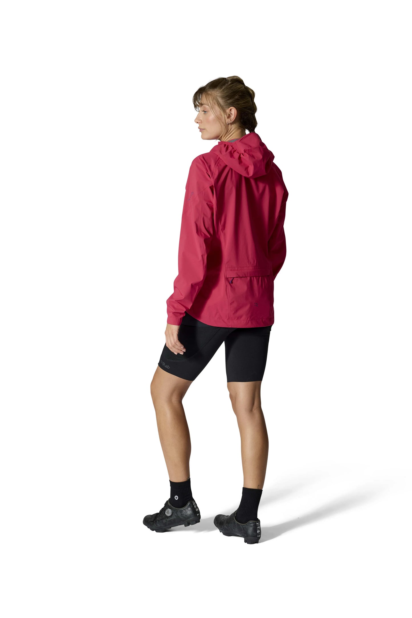 Rab Cinder Downpour Light Jacket Wmns Watermelon / 16/XL
