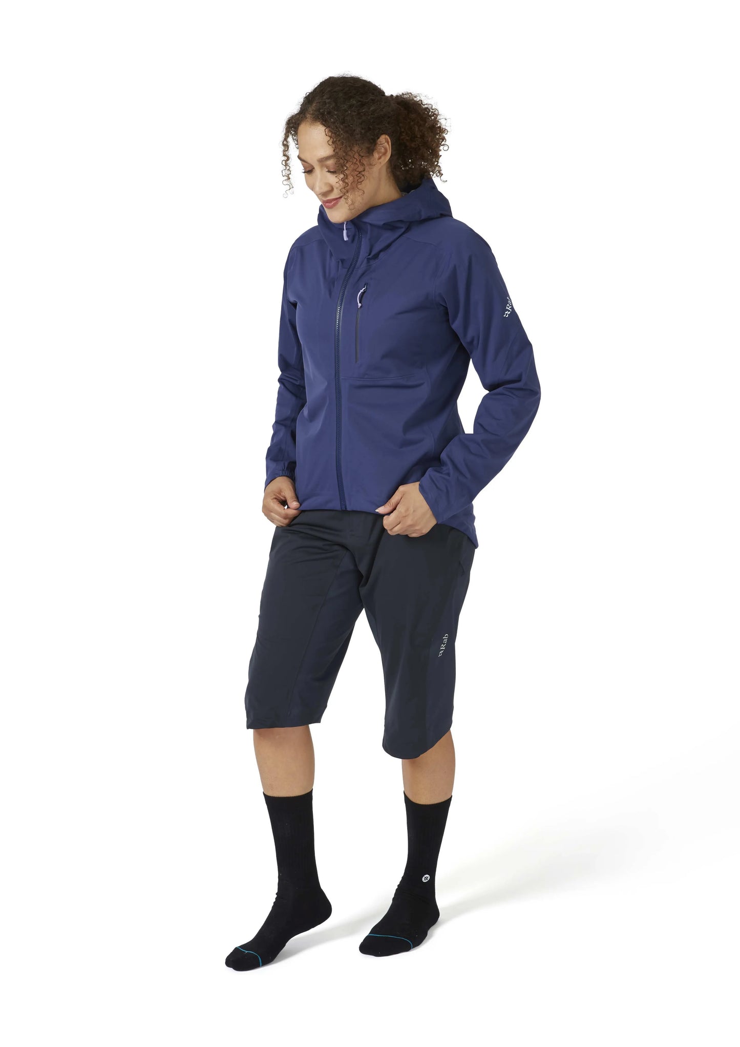Rab Cinder Kinetic Jacket Wmns Patriot Blue / 16/XL