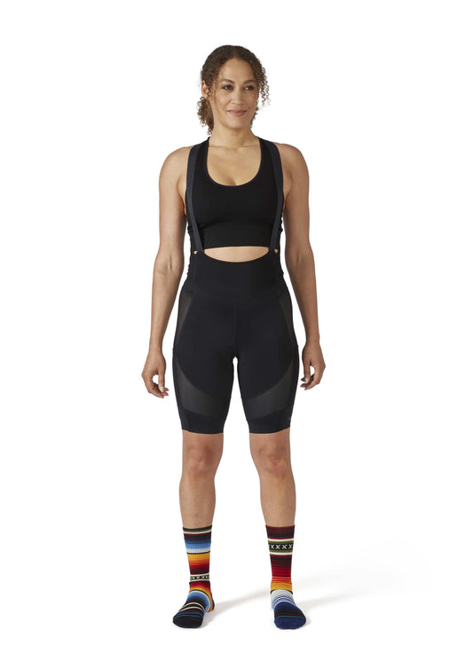 Rab Cinder Liner Bib Shorts Wmns Black / 16/XL