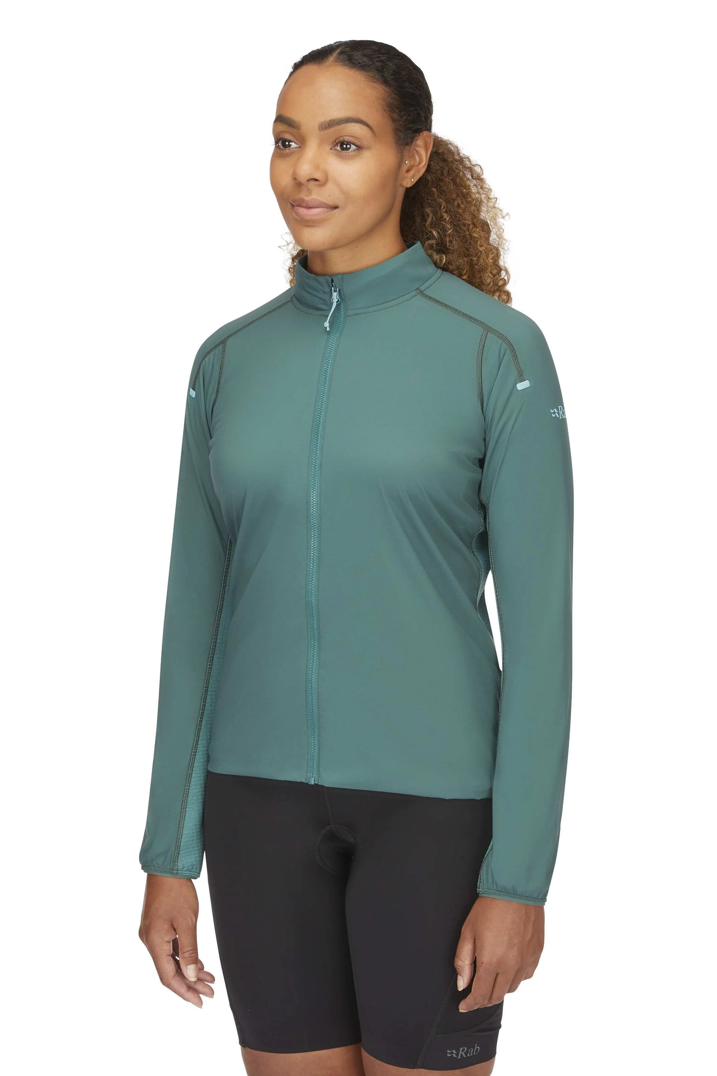 Rab Cinder Ridgeline Jacket Wmns Green Slate/Eucalyptus / 16/XL