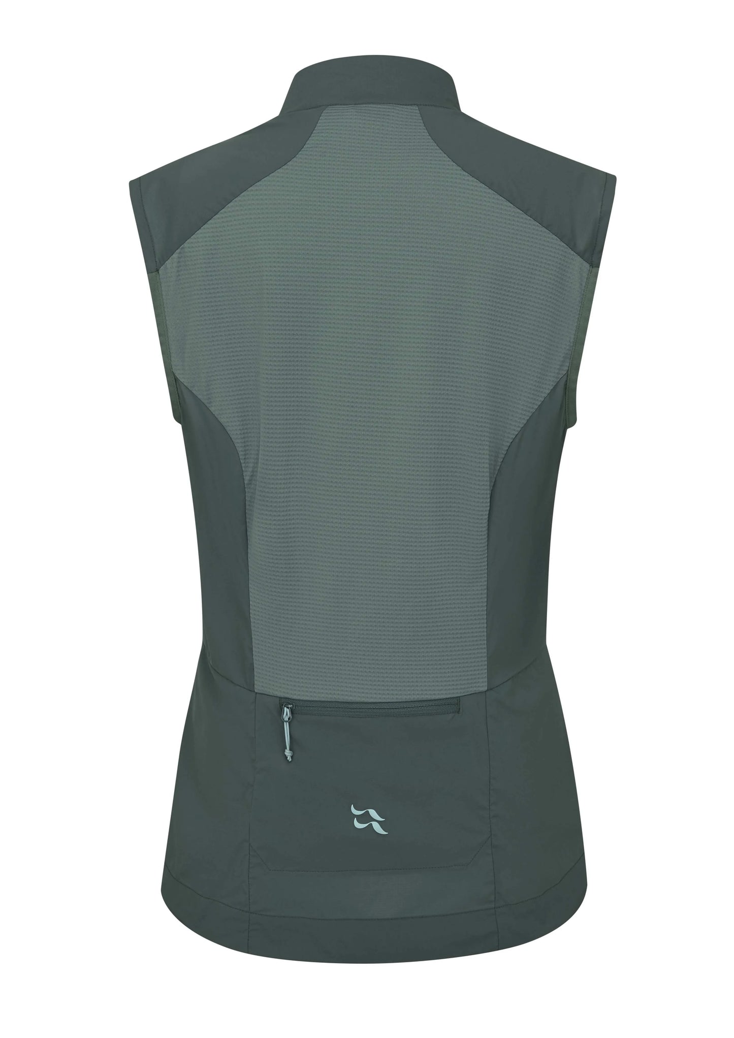 Rab Cinder Windveil Vest Wmns Green Slate / 16/XL
