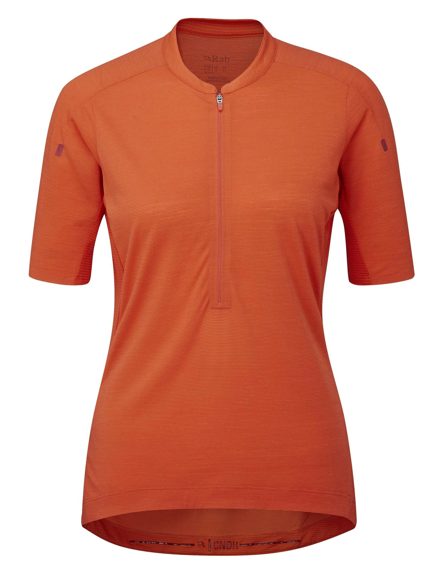 Rab Cindercrino Zip Tee Wmns Red Grapefruit / 16/XL
