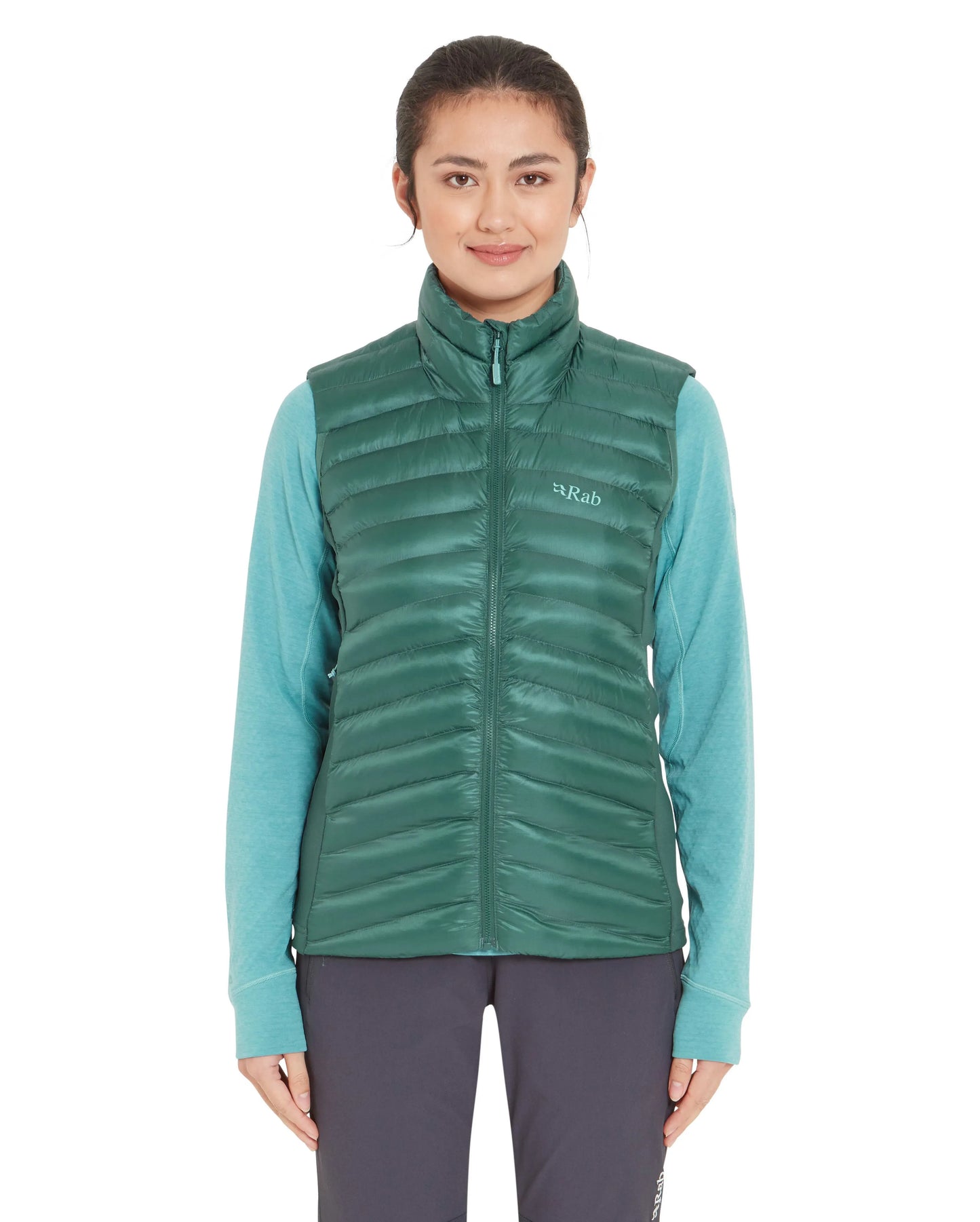 Rab Cirrus Flex Vest Wmns Eucalyptus/Green Slate / 16/XL