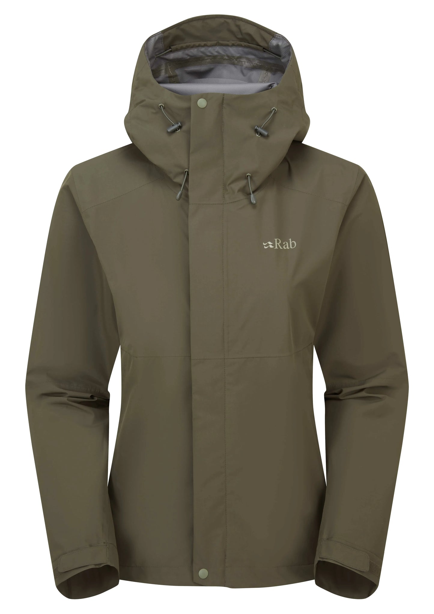 Rab Downpour Jacket Wmns Army / 16/XL