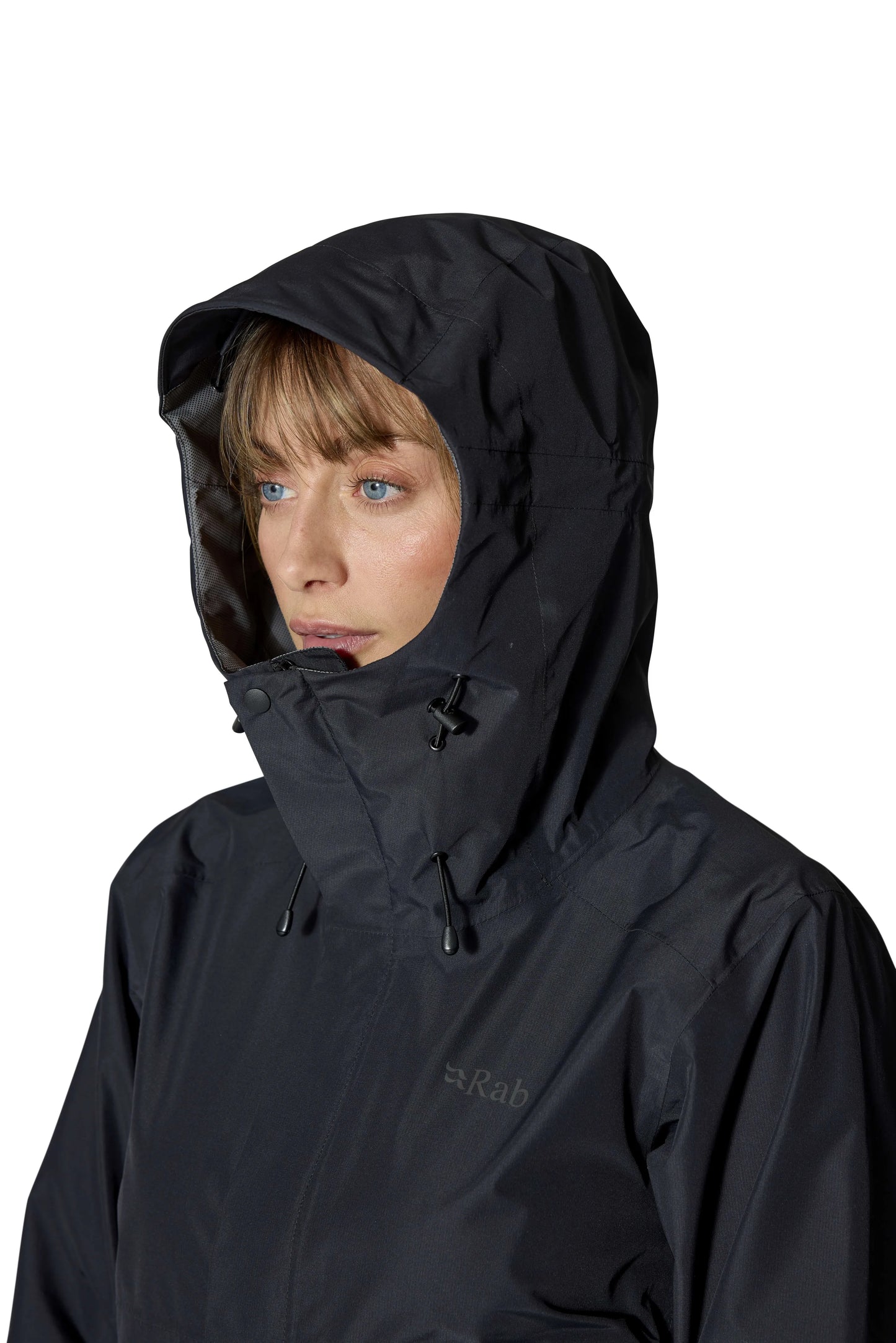 Rab Downpour Jacket Wmns Tempest Blue / 16/XL