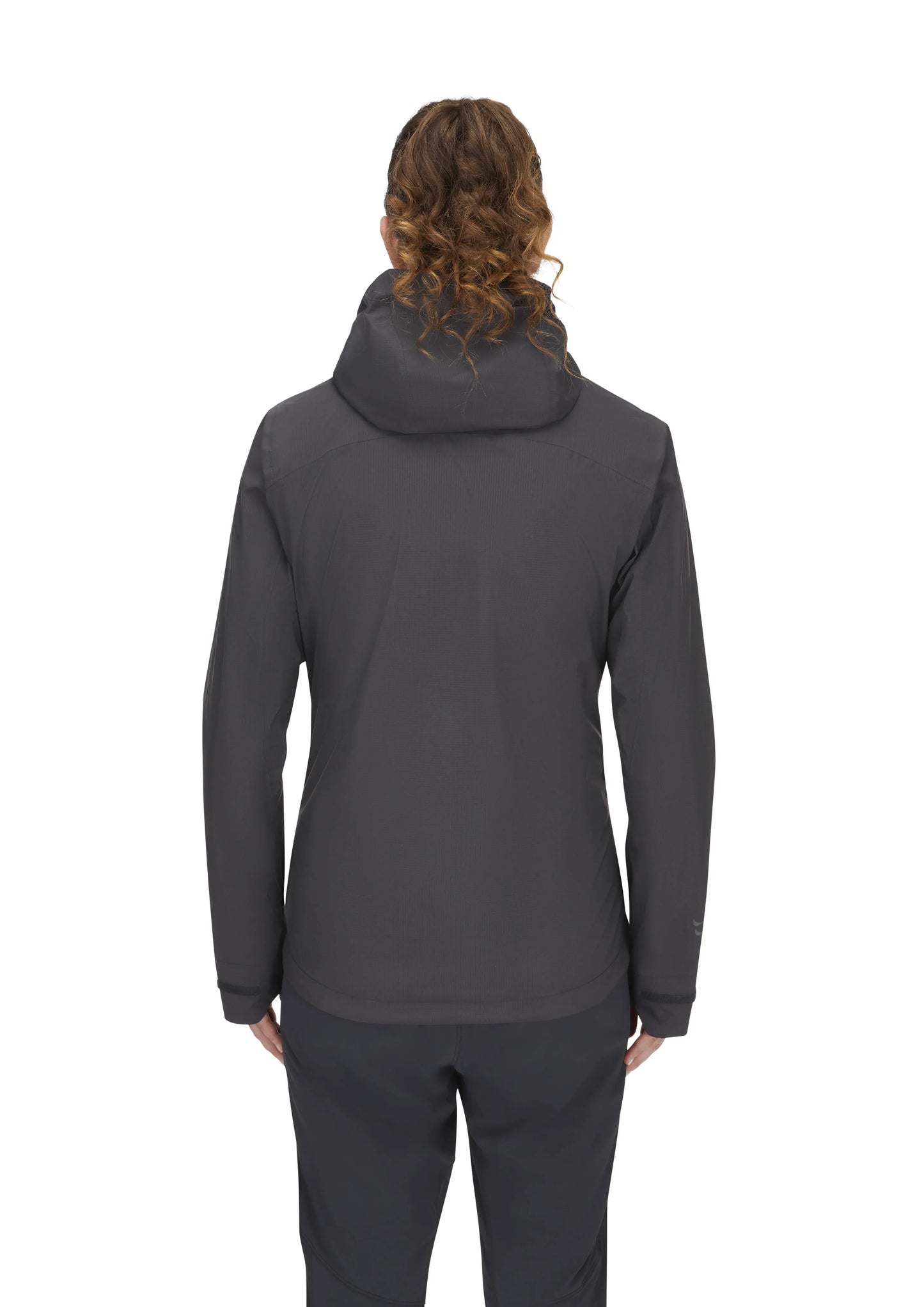 Rab Downpour Light Jacket Wmns Anthracite / 16/XL
