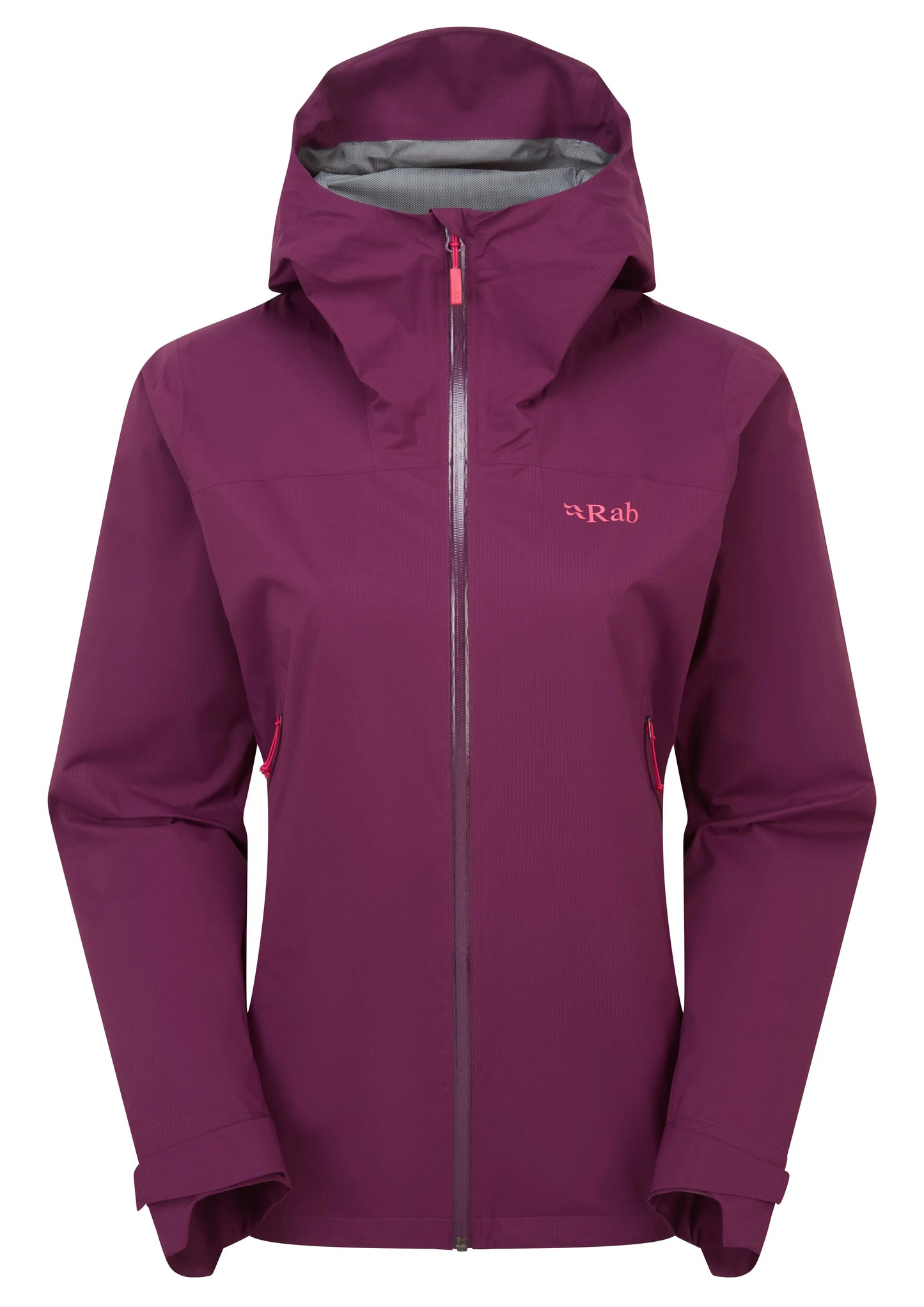 Rab Downpour Light Jacket Wmns Mulberry / 16/XL