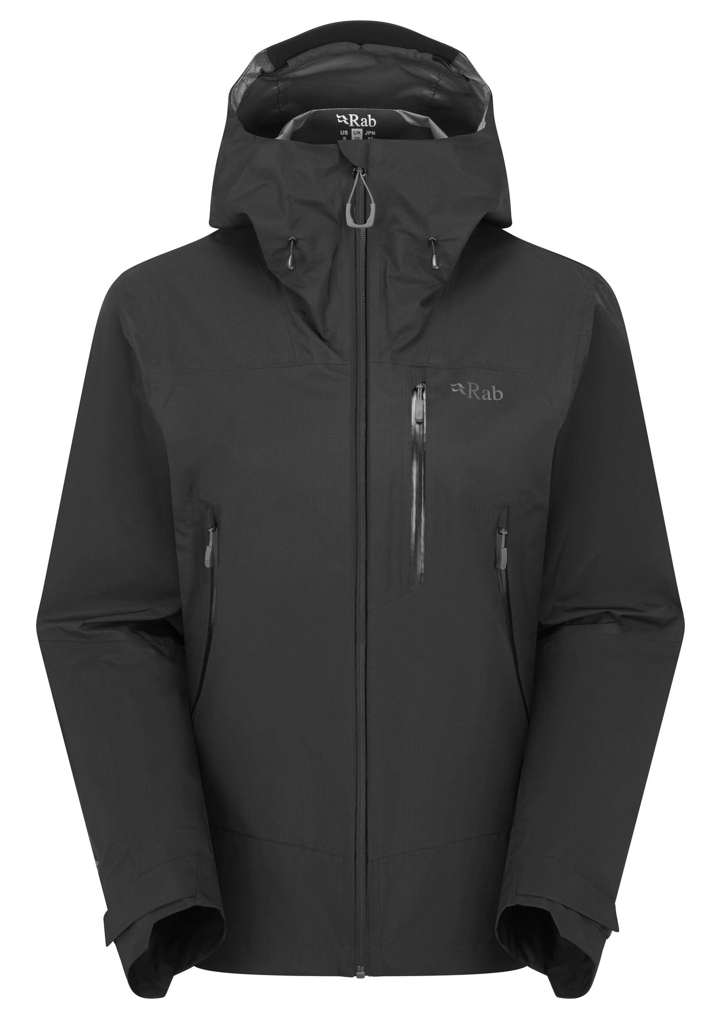 Rab Downpour Mountain Jacket Wmns Black / 16/XL