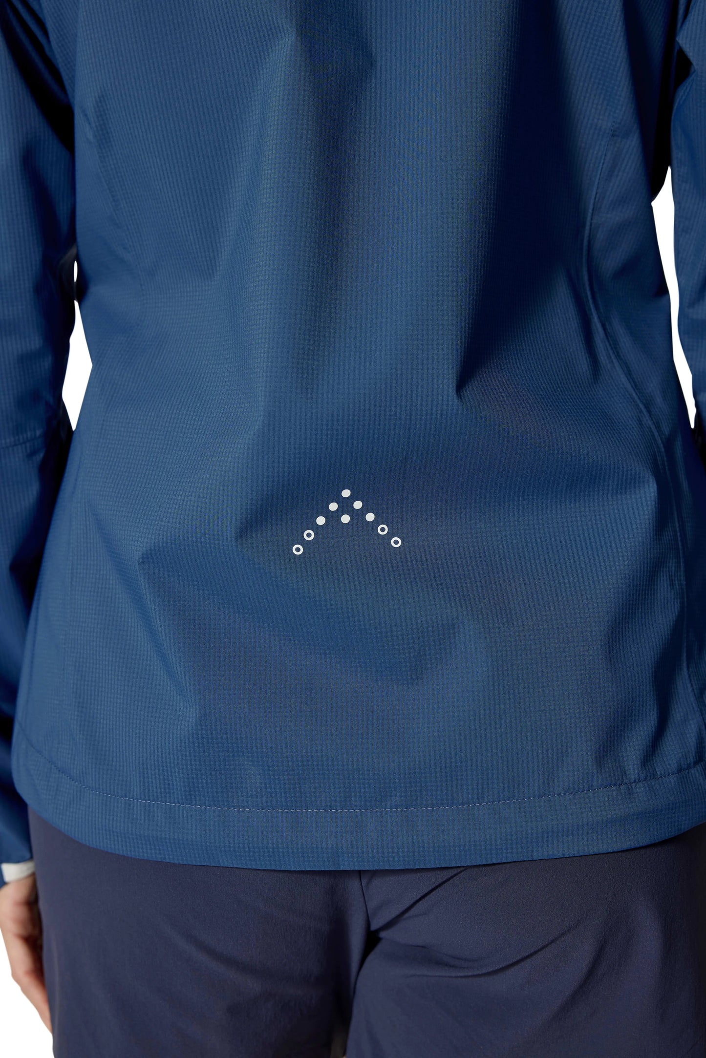 Rab Downpour Trail Light Jacket Wmns Tempest Blue / 16/XL
