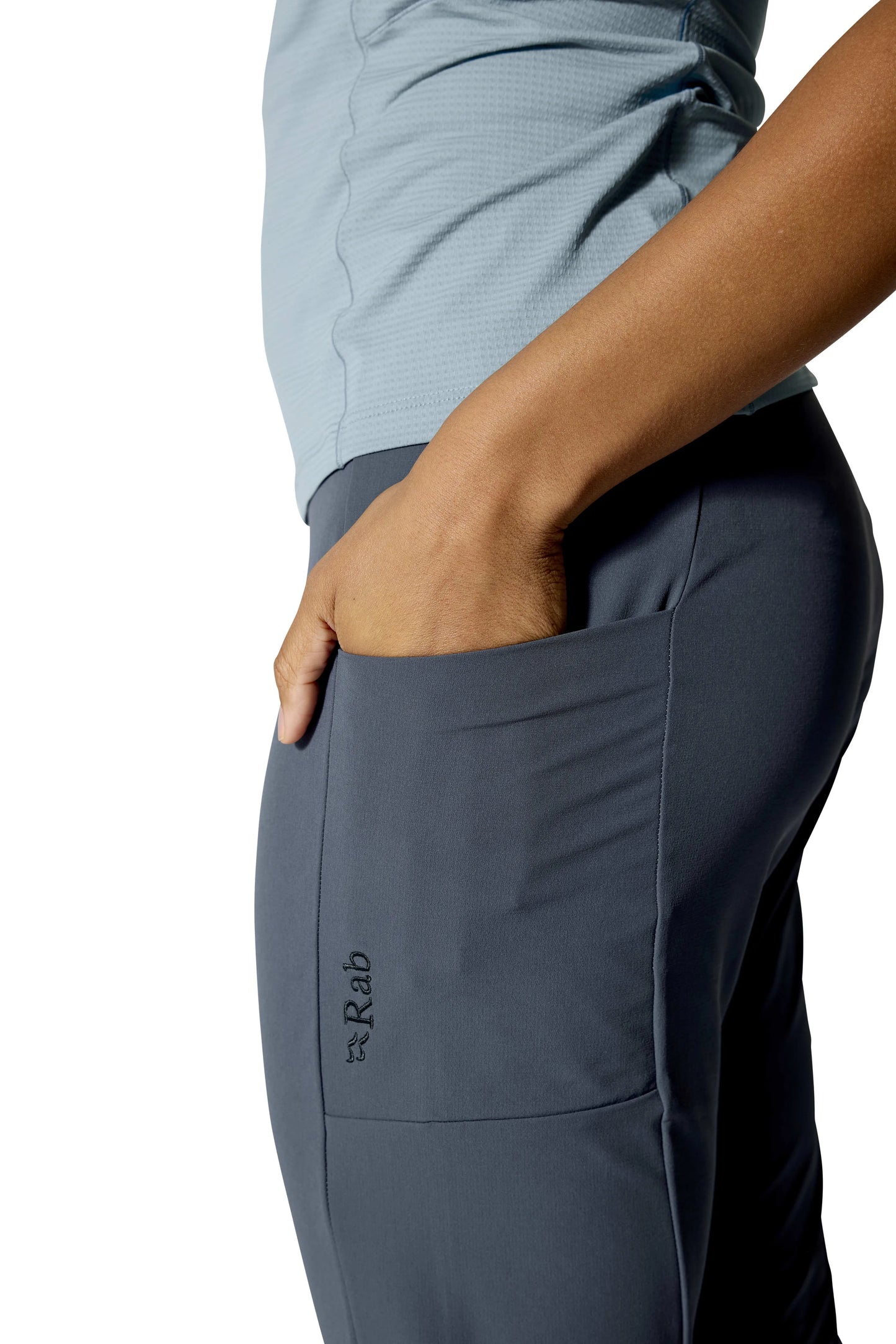 Rab Elevation Pants Wmns Steel / 16/XL