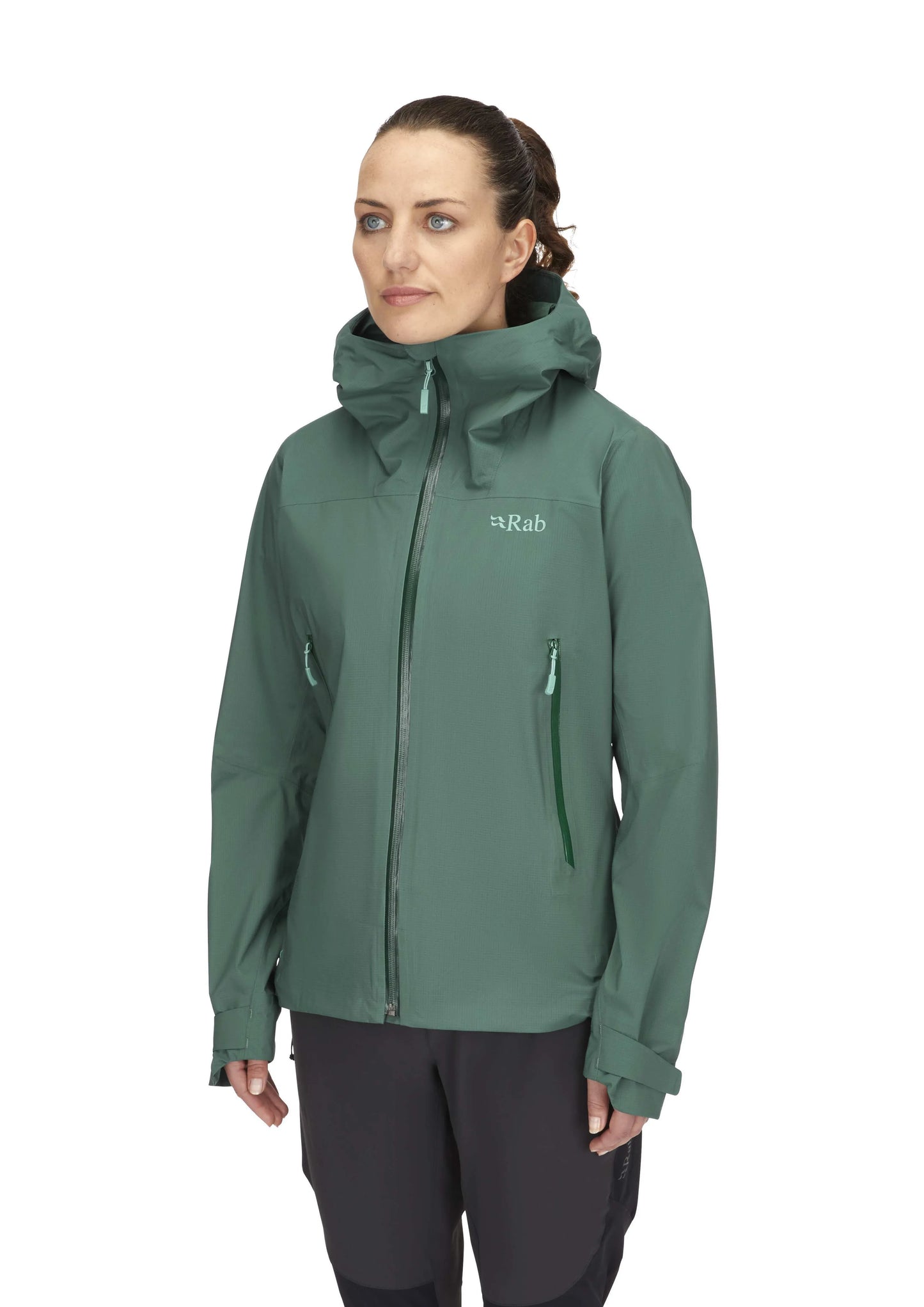 Rab Firewall Light Jacket Wmns Green Slate / 16/XL