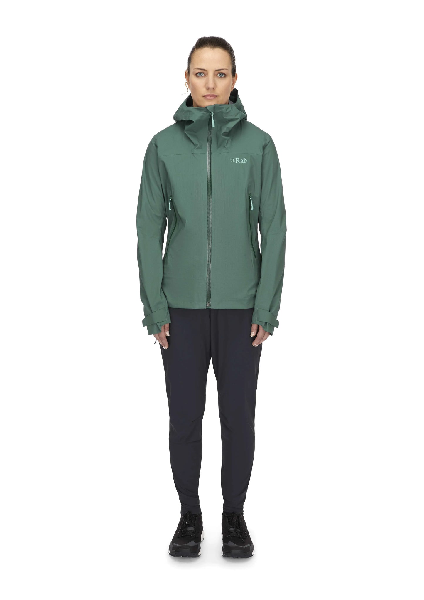 Rab Firewall Light Jacket Wmns Green Slate / 16/XL