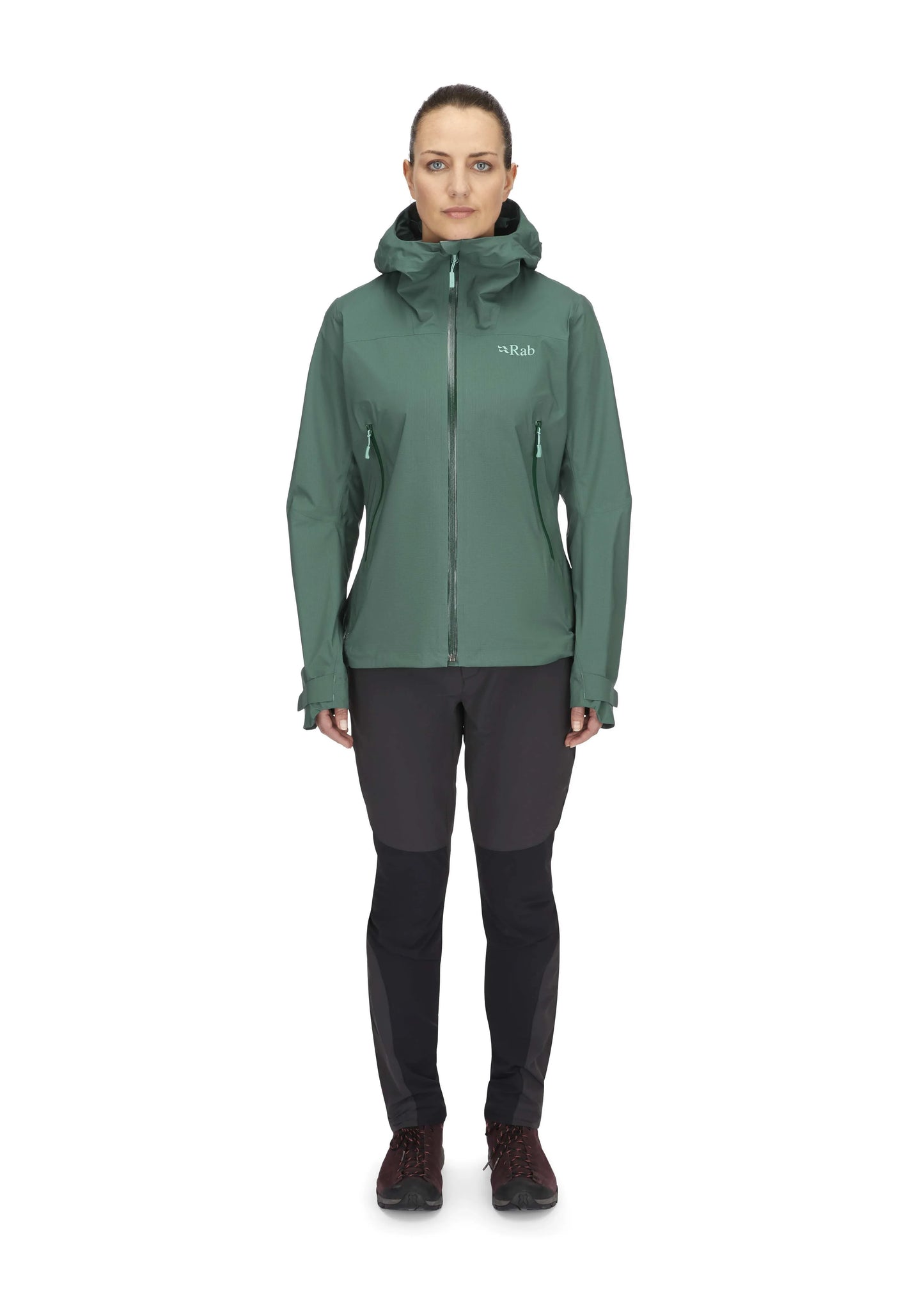 Rab Firewall Light Jacket Wmns Green Slate / 16/XL