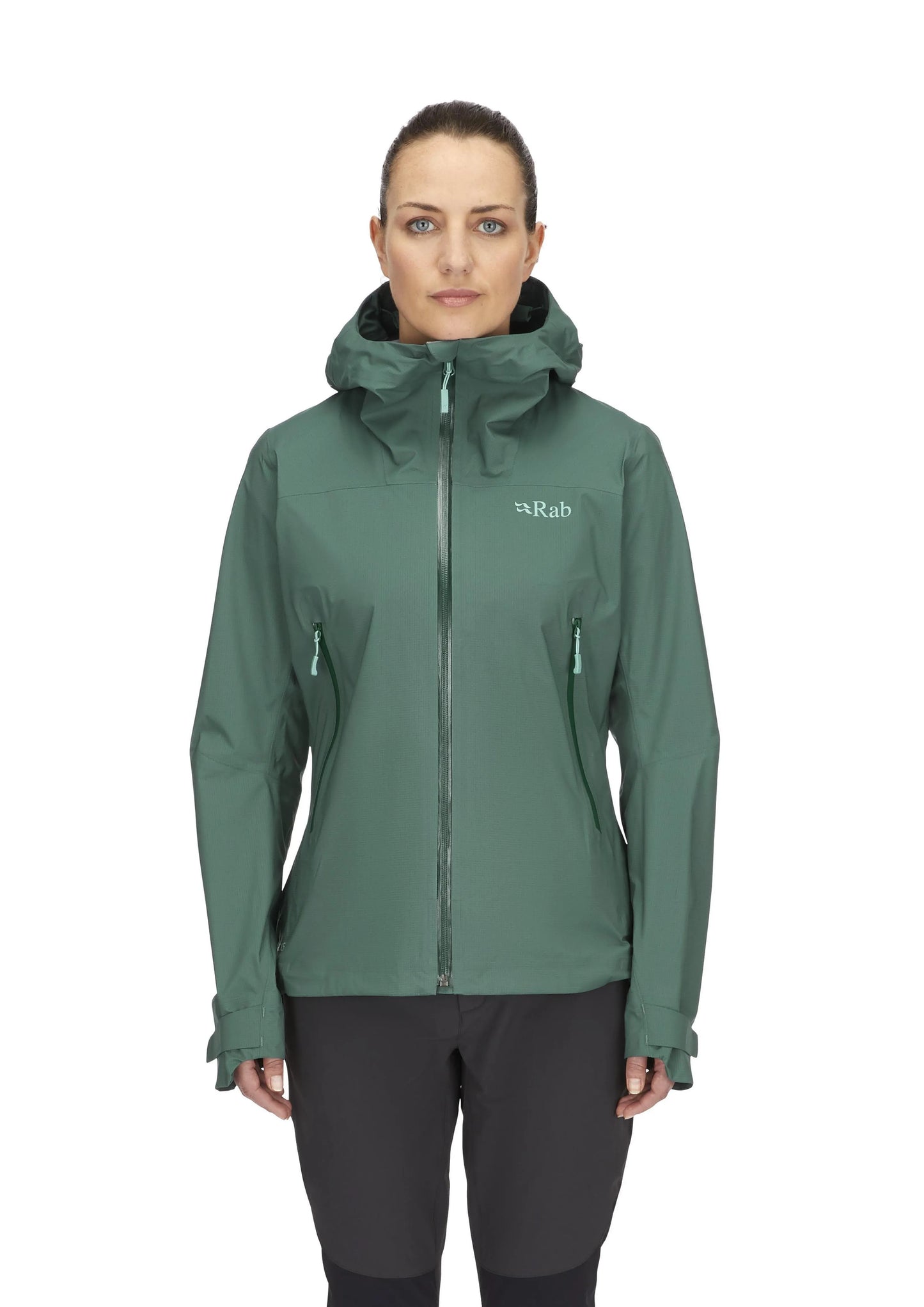 Rab Firewall Light Jacket Wmns Green Slate / 16/XL