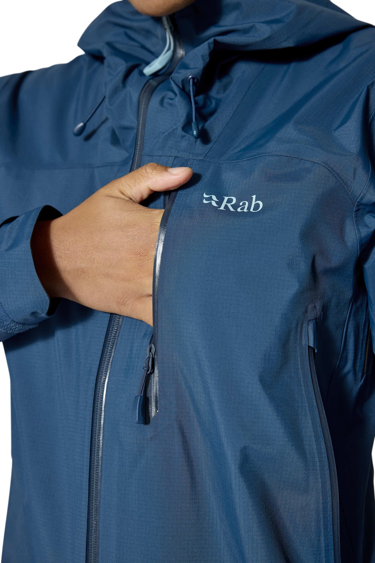 Rab Firewall Mountain Jacket Wmns Tempest Blue / 16/XL