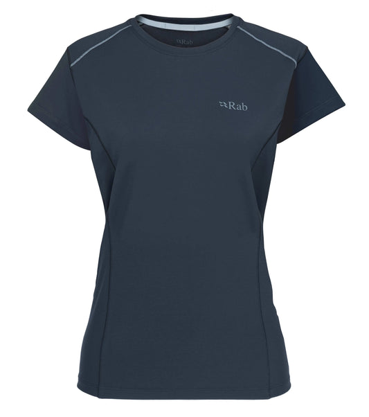 Rab Force Tee Wmns Tempest Blue / 16/XL