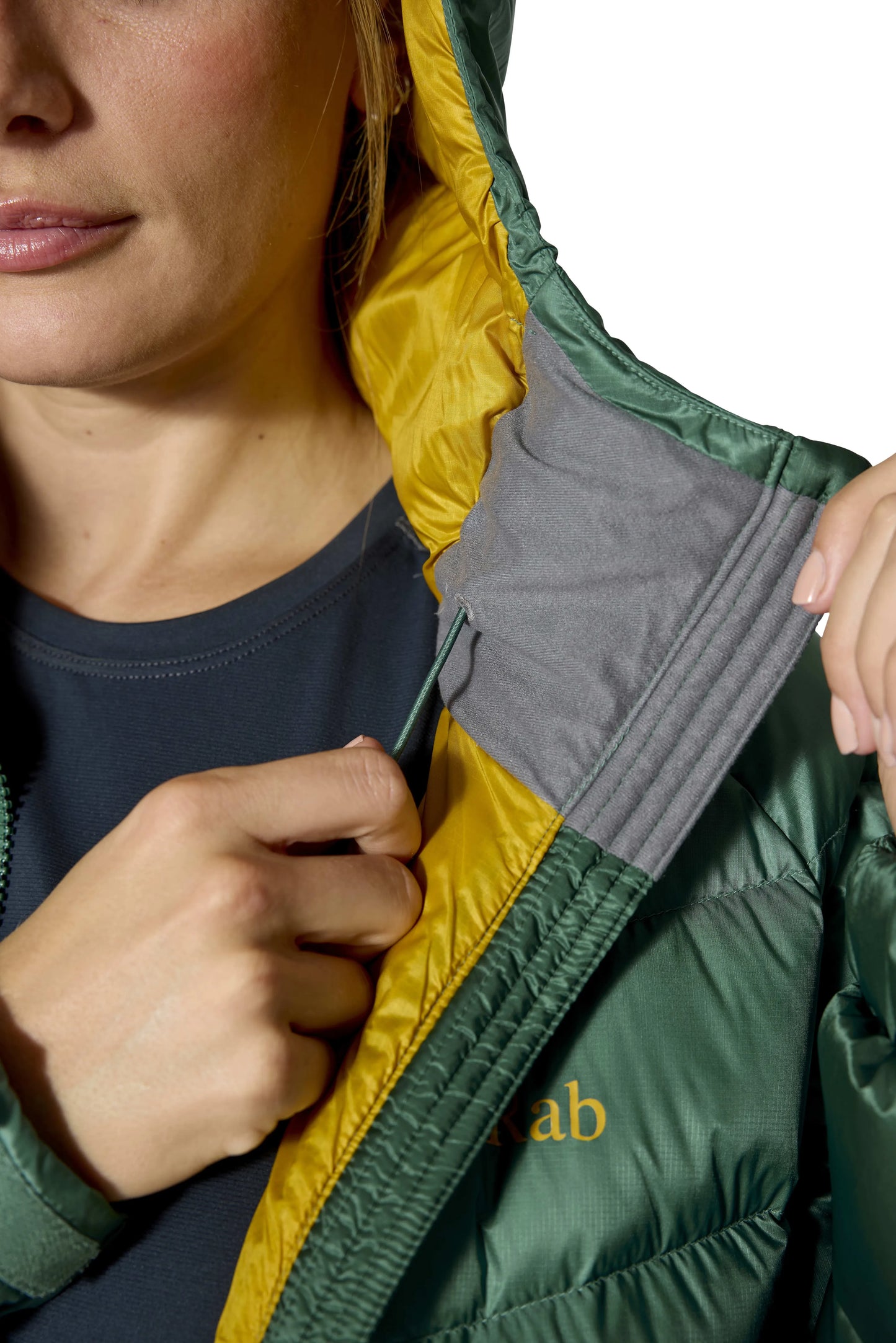 Rab Glaceon Pro Jacket Wmns Eucalyptus/Green Slate / 16/XL
