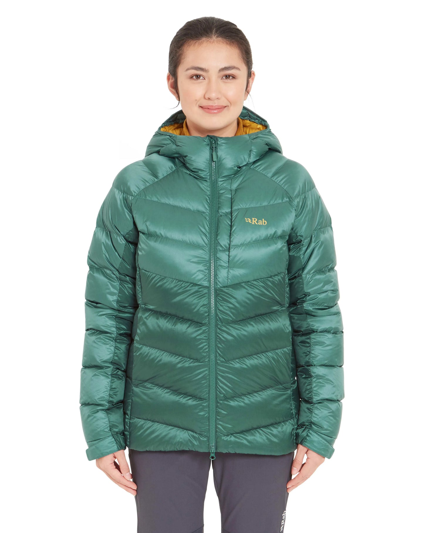 Rab Glaceon Pro Jacket Wmns Eucalyptus/Green Slate / 16/XL