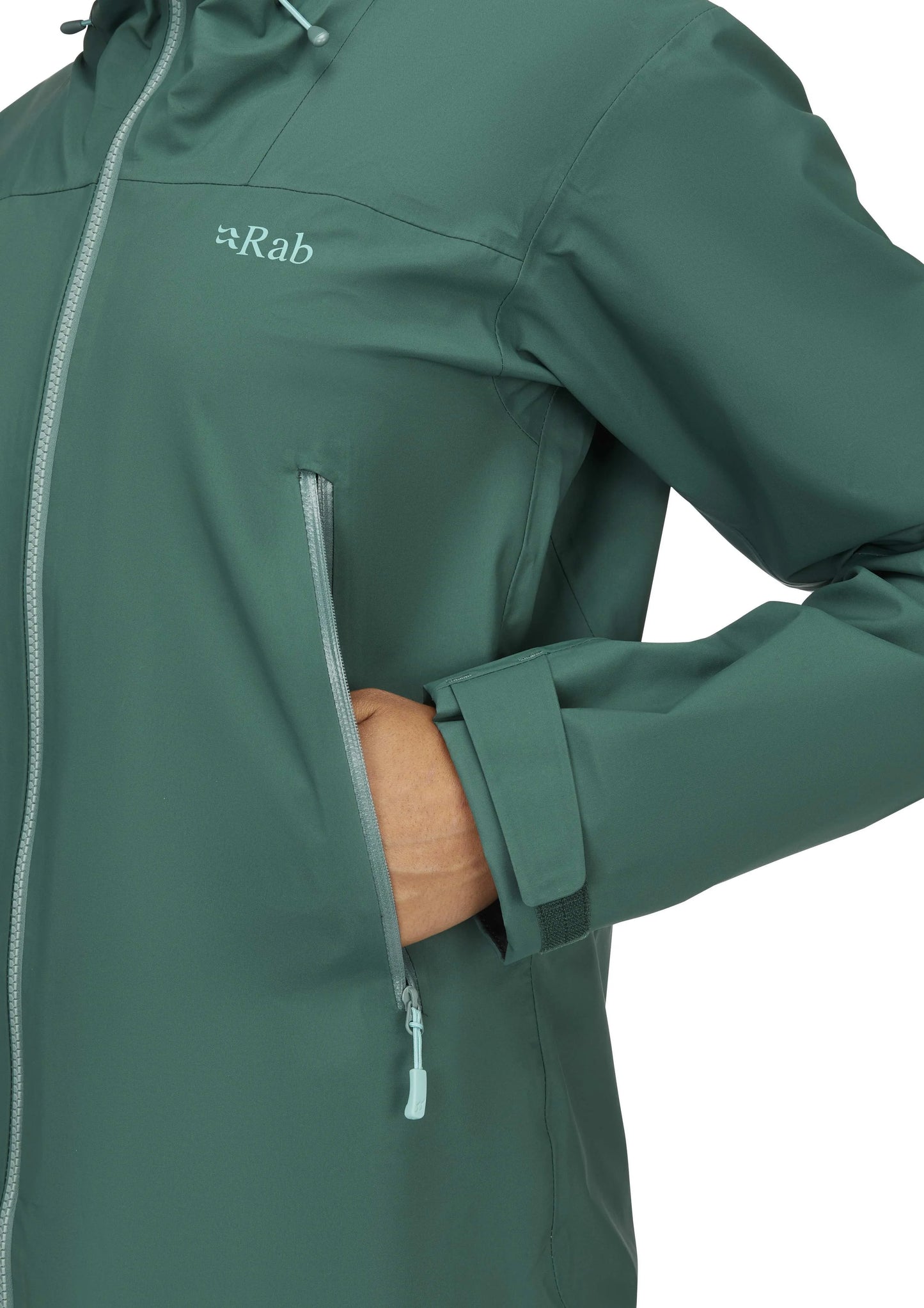 Rab Kangri GTX Jacket Wmns Green Slate / 18/XXL