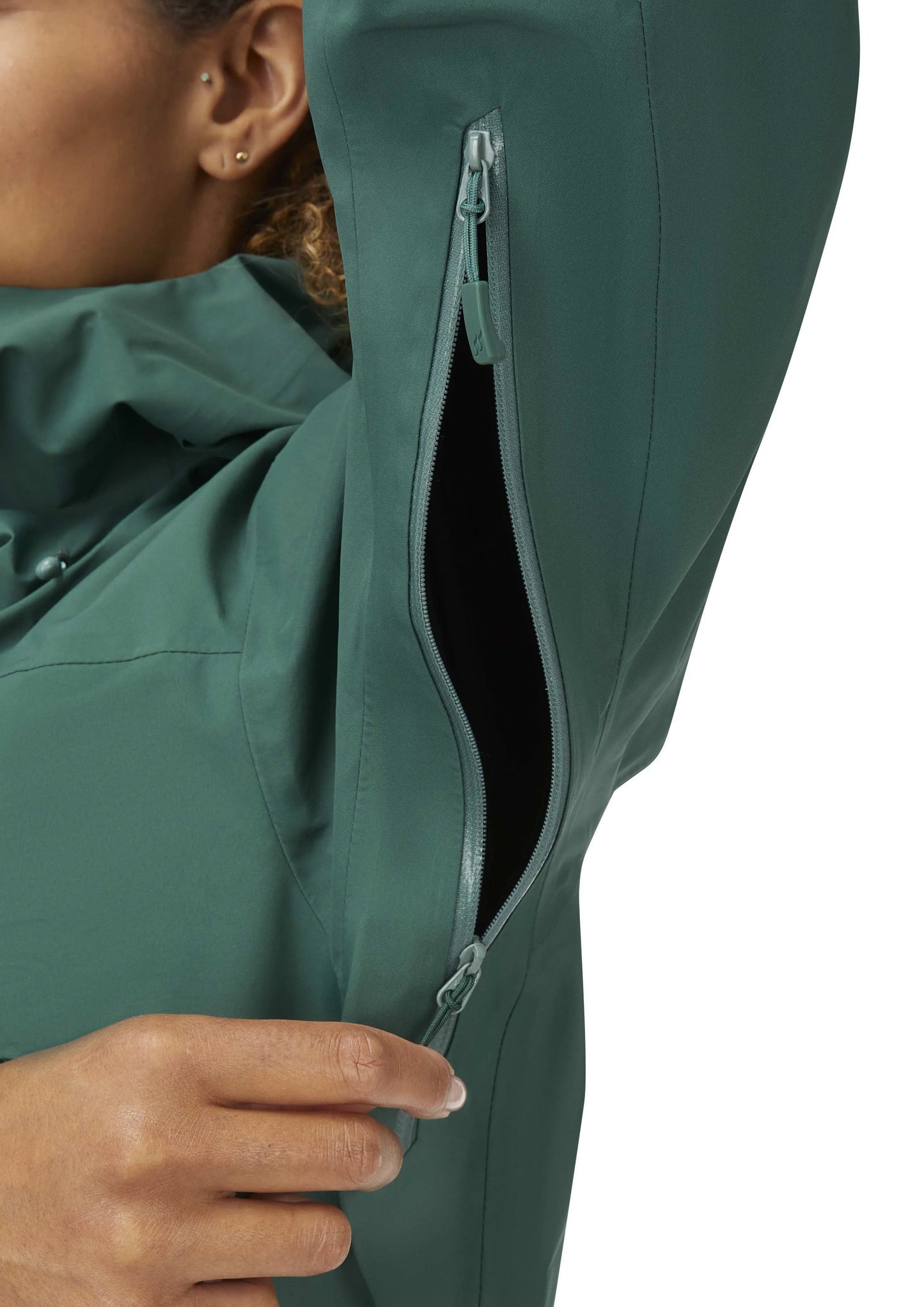 Rab Kangri GTX Jacket Wmns Green Slate / 18/XXL