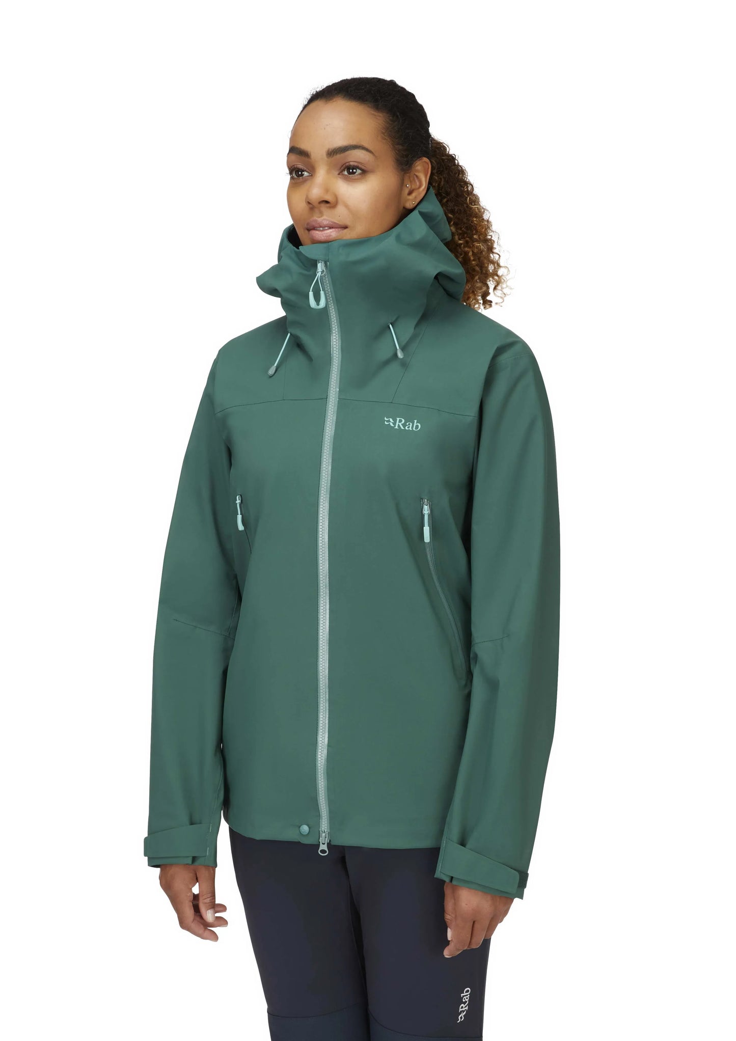 Rab Kangri GTX Jacket Wmns Green Slate / 18/XXL