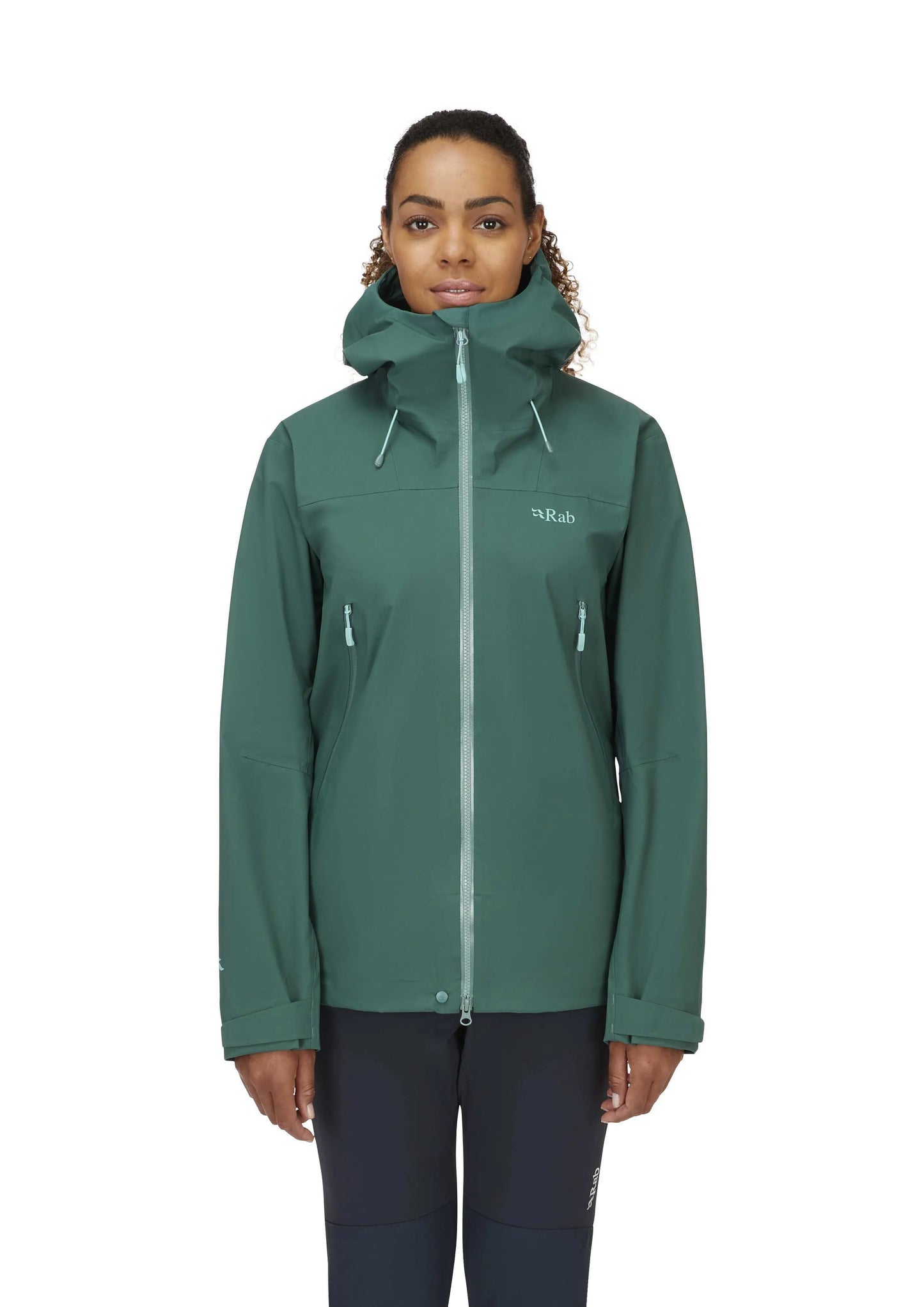 Rab Kangri GTX Jacket Wmns Green Slate / 18/XXL