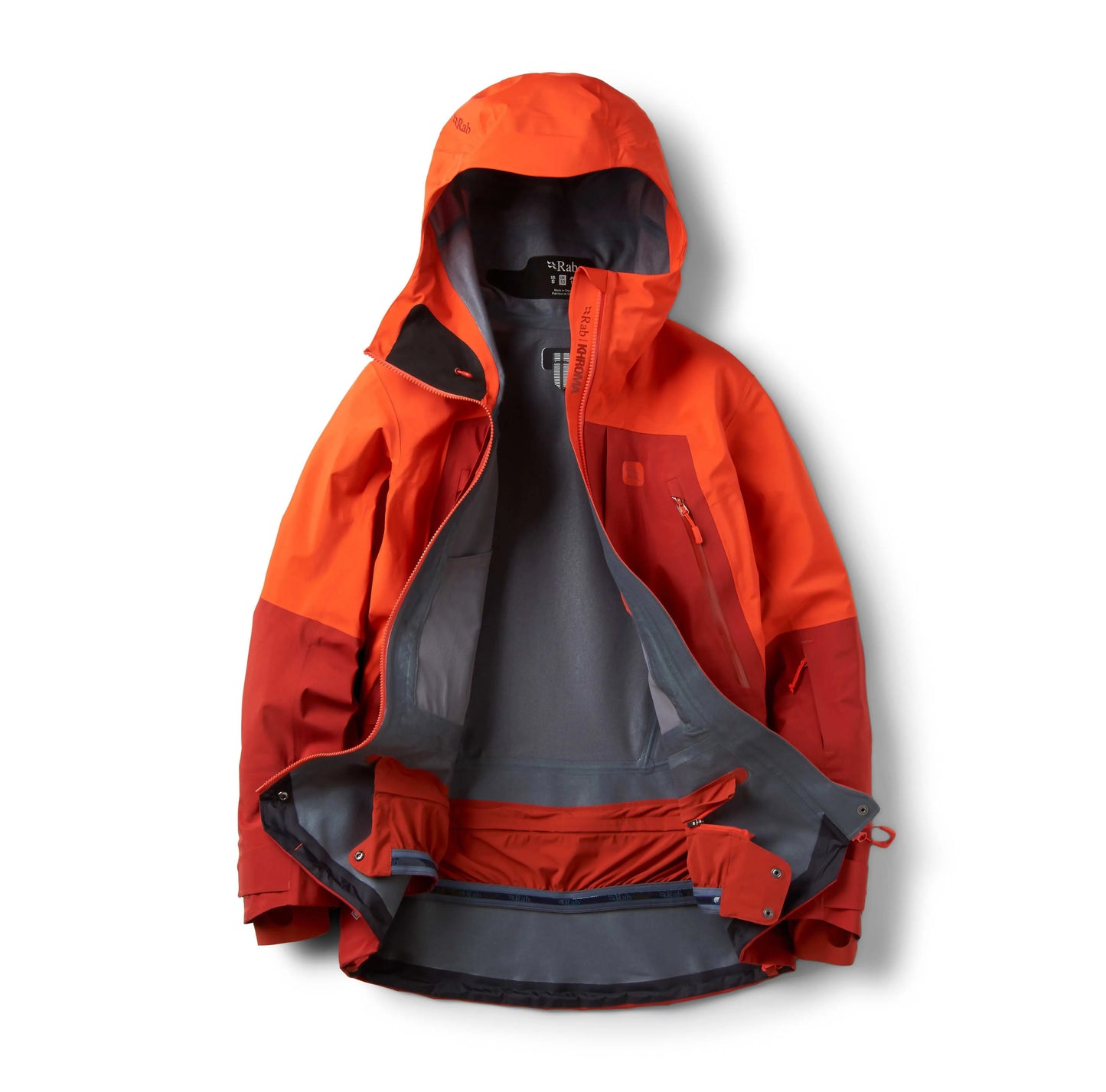 Rab Khroma Converge Jacket Wmns Red Grapefruit/Tuscan Red / 16/XL