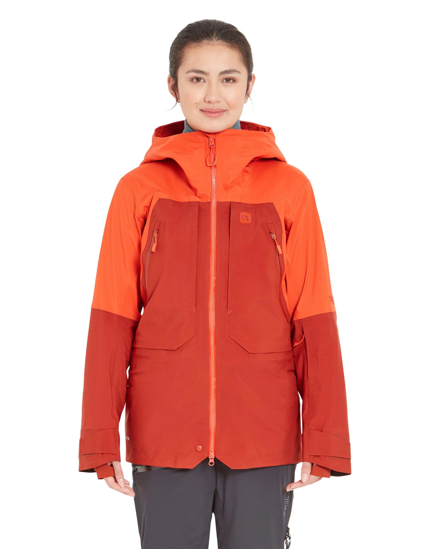 Rab Khroma Converge Jacket Wmns Red Grapefruit/Tuscan Red / 16/XL