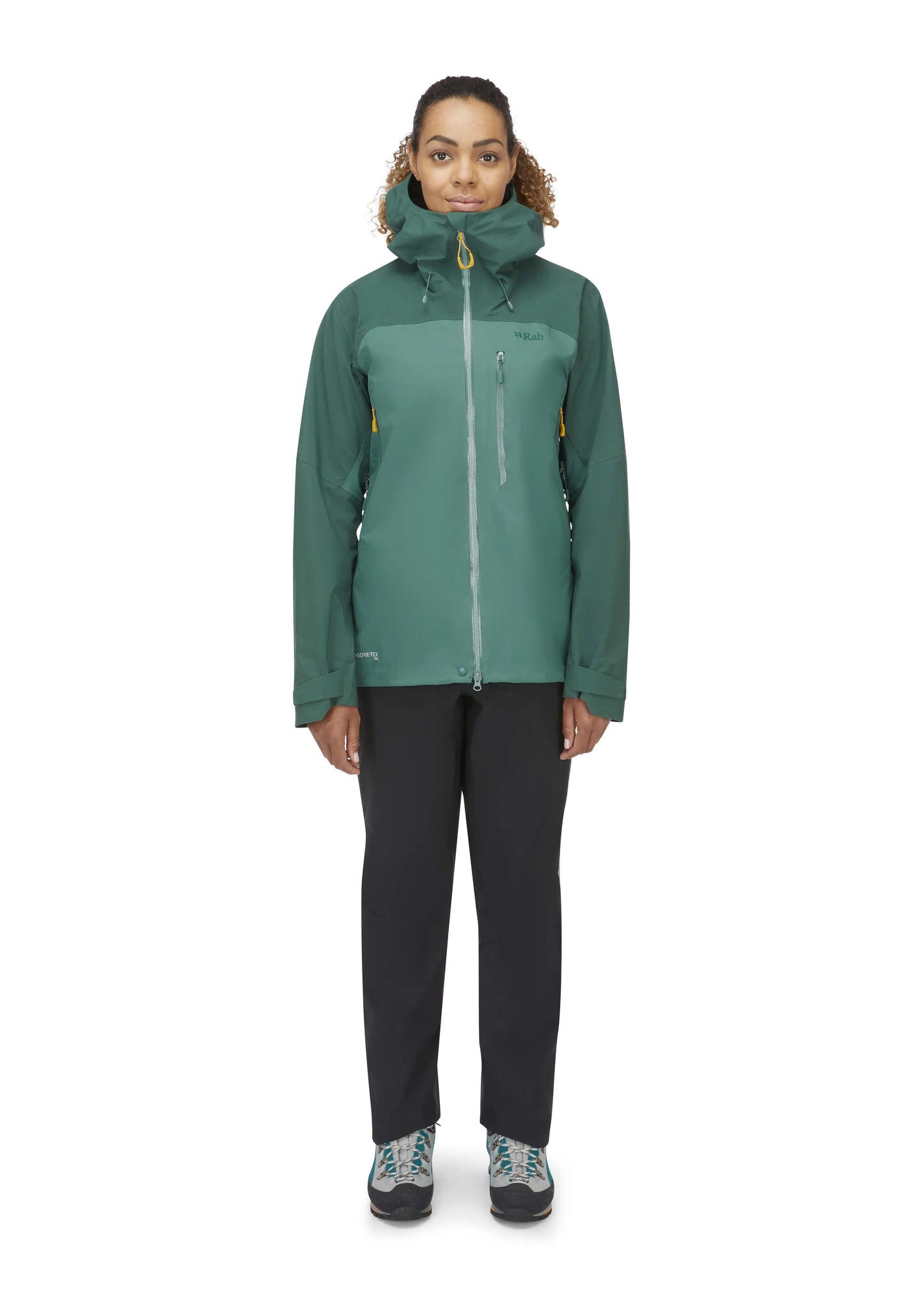 Rab Latok Mountain GTX Jacket Wmns Green Slate/Eucalyptus / 16/XL